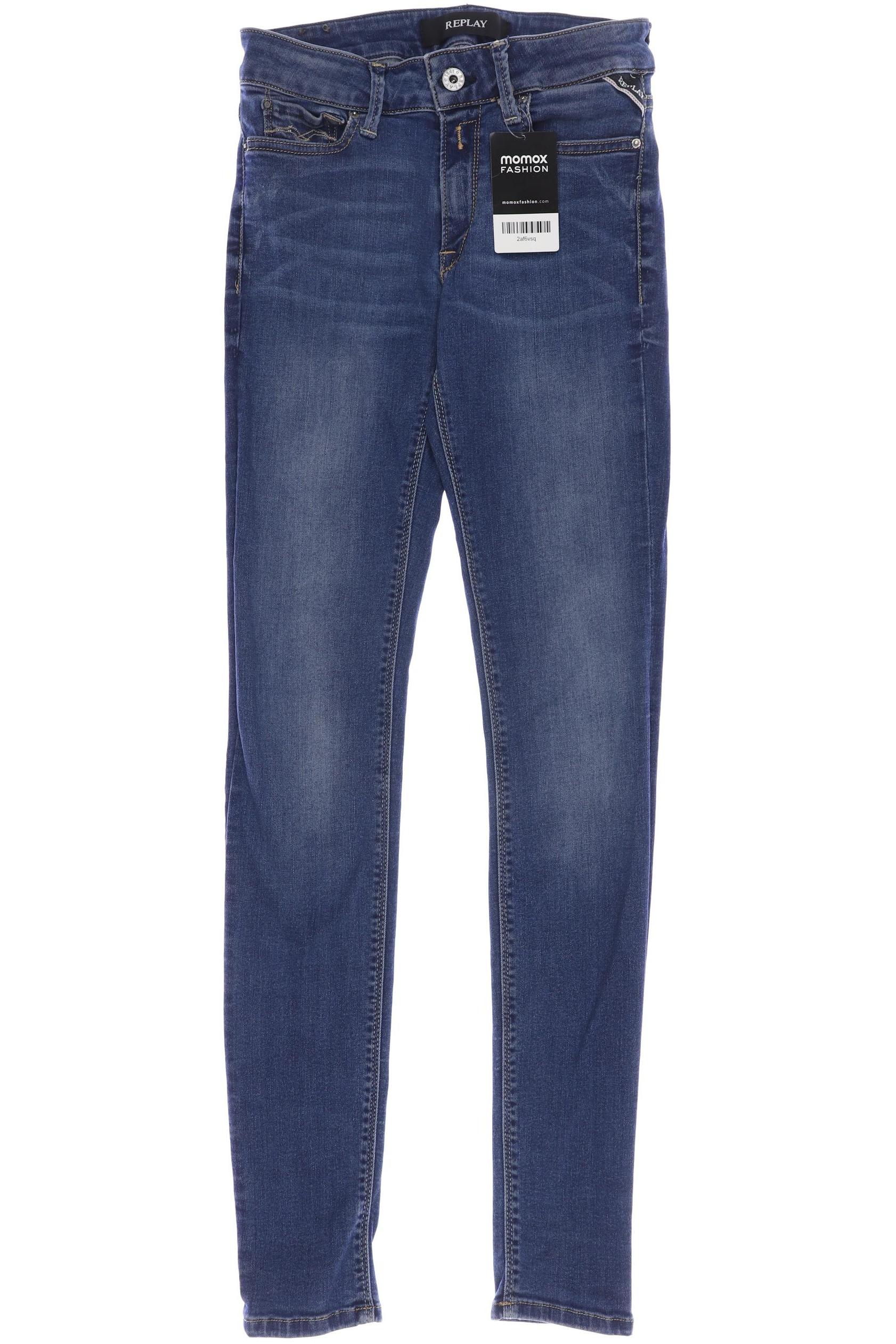 

Replay Damen Jeans, blau, Gr. 25
