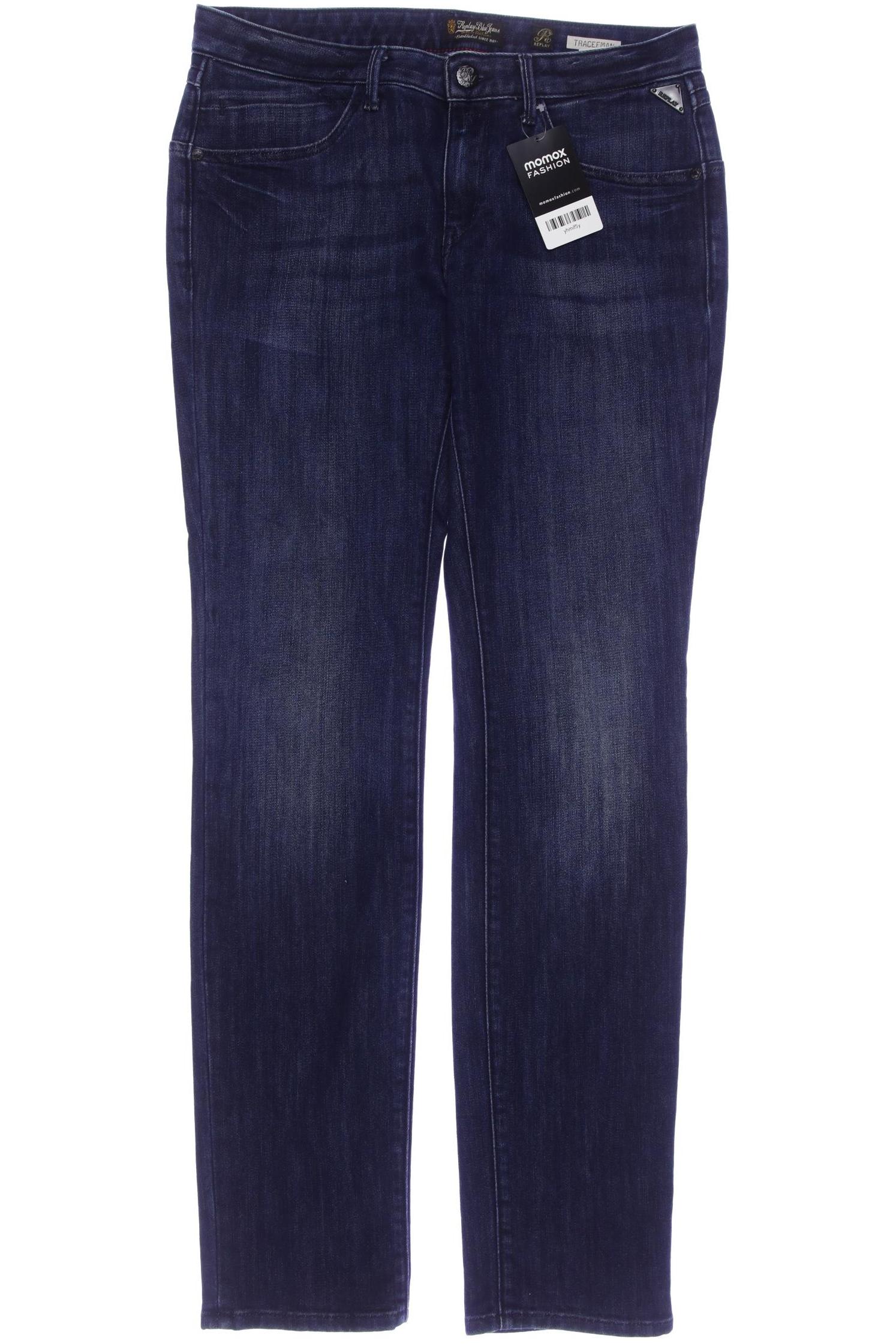 

Replay Damen Jeans, marineblau, Gr. 30