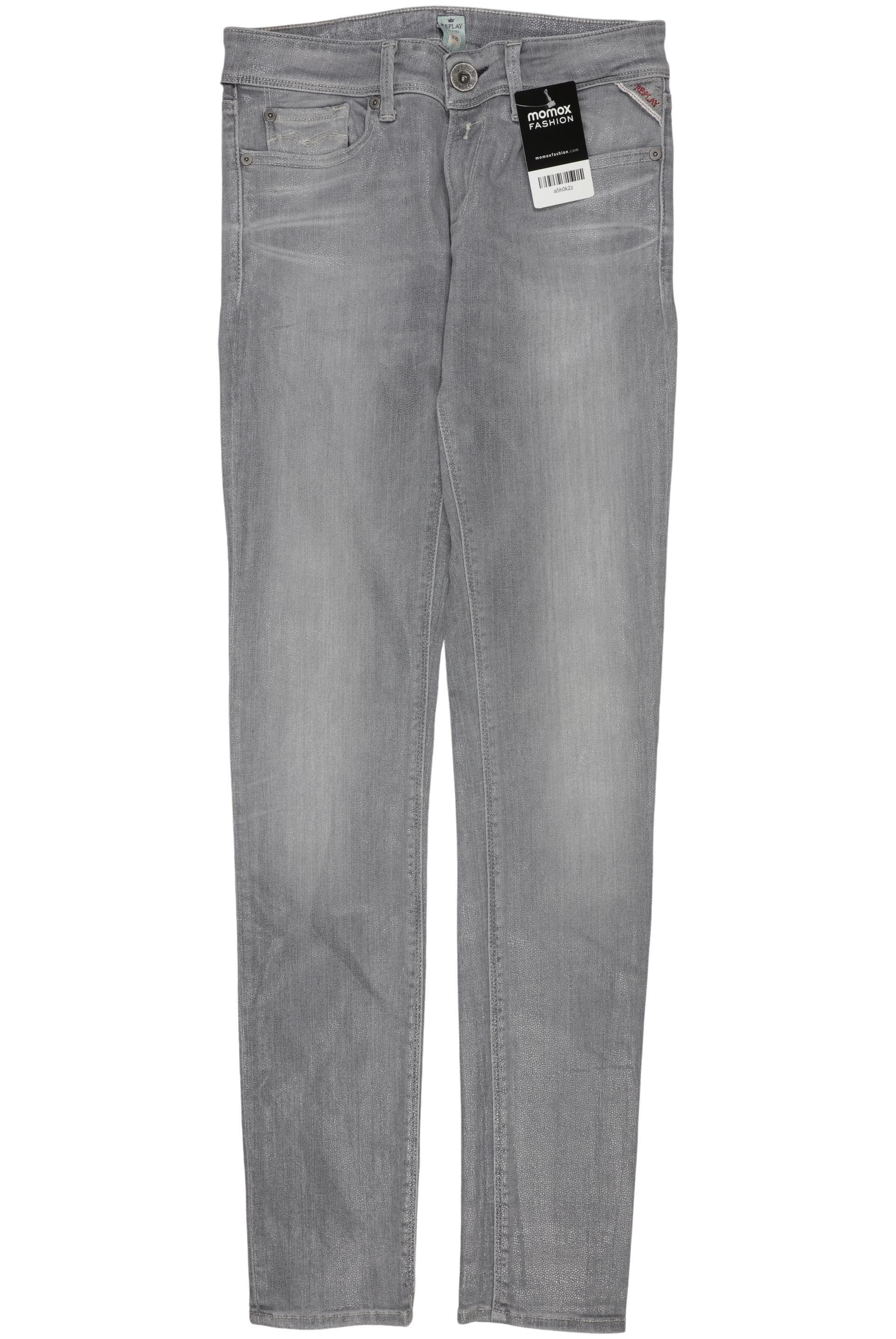 

Replay Damen Jeans, grau, Gr. 28