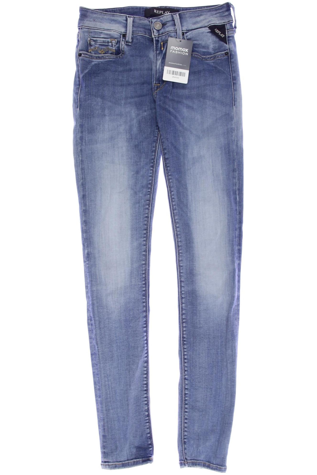 

Replay Damen Jeans, blau, Gr. 24