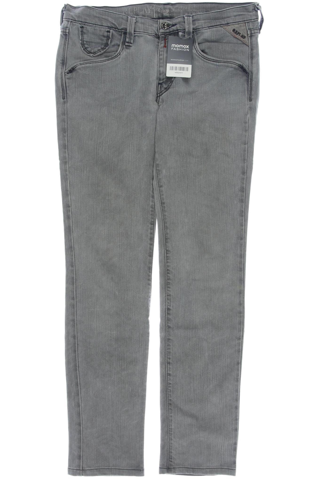 

Replay Damen Jeans, grau, Gr. 30