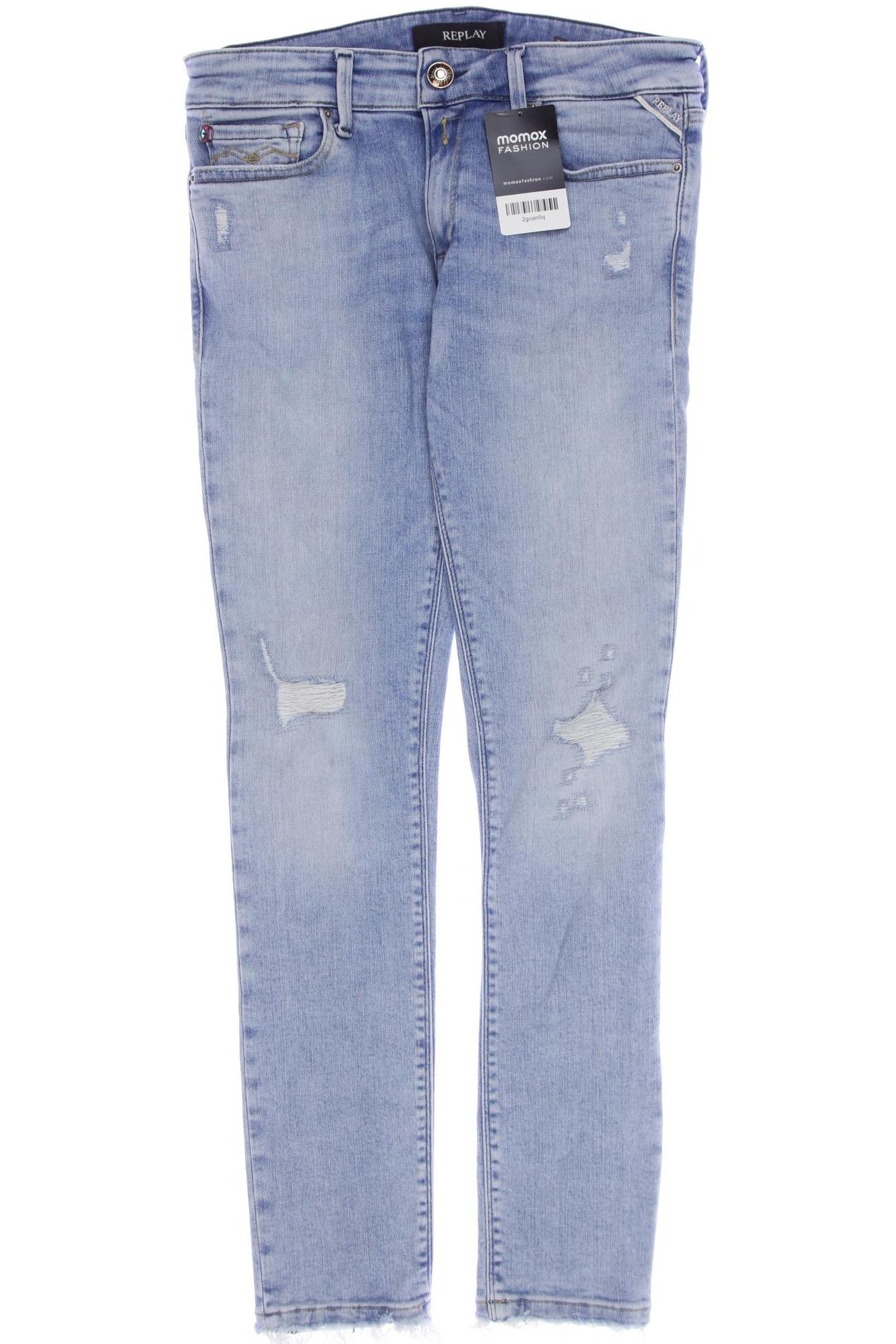 

Replay Damen Jeans, hellblau, Gr. 28