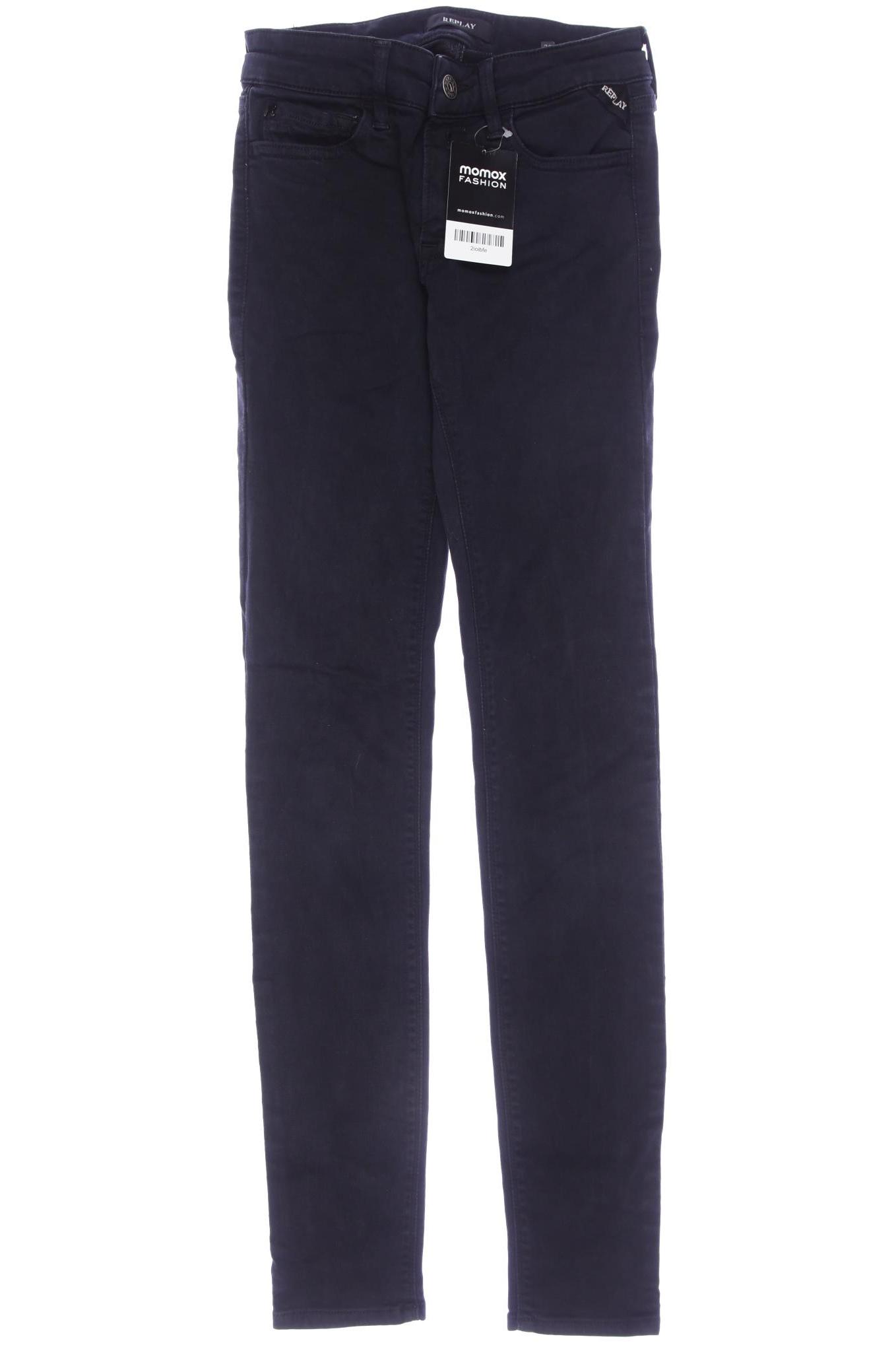 Thumbnail - Replay Damen Jeans, marineblau, Gr. 25