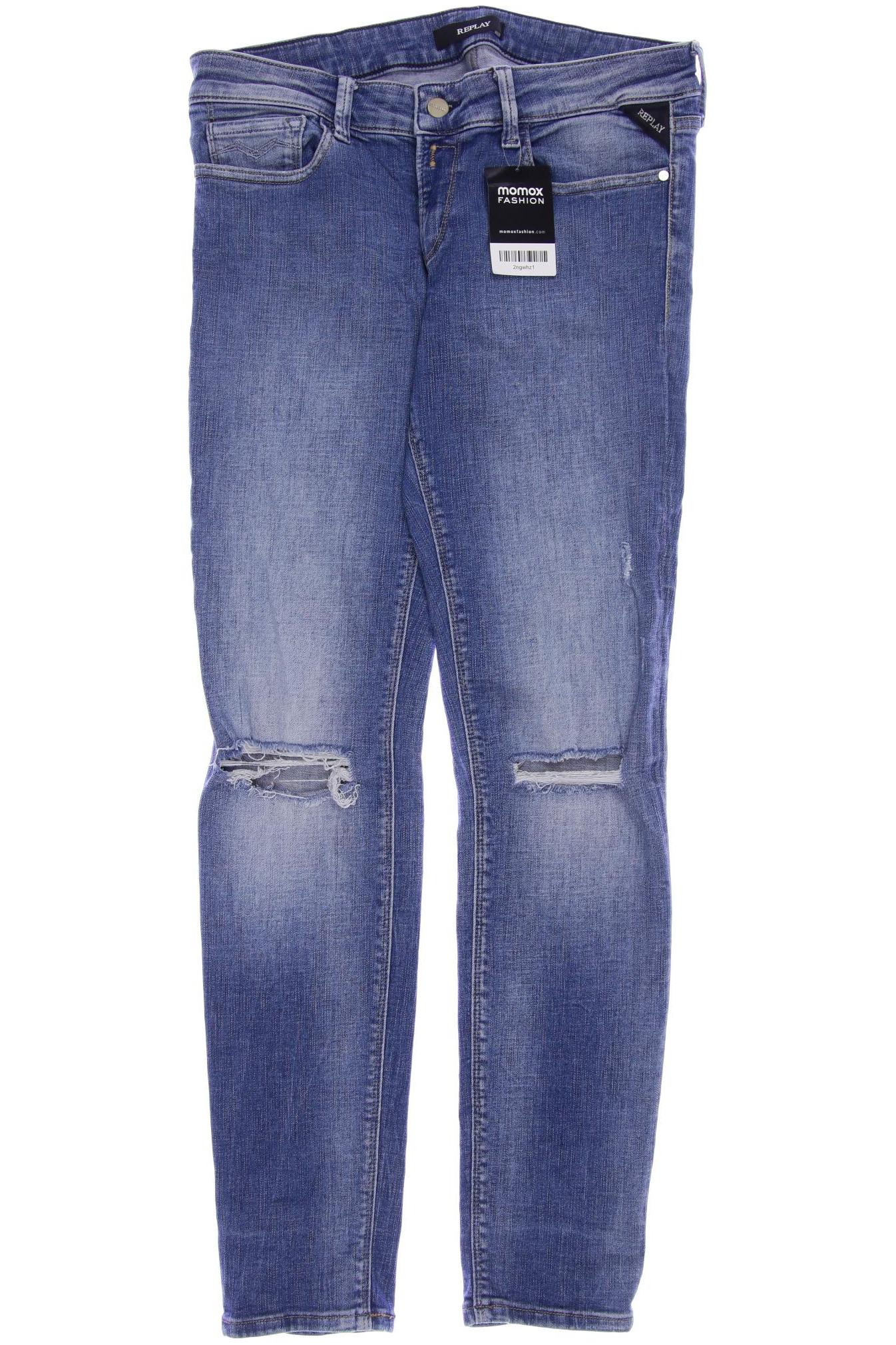 

Replay Damen Jeans, blau