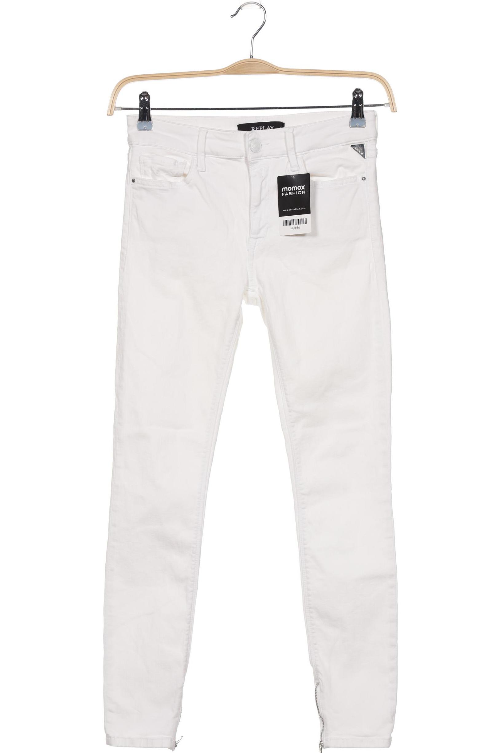 

Replay Damen Jeans, weiß