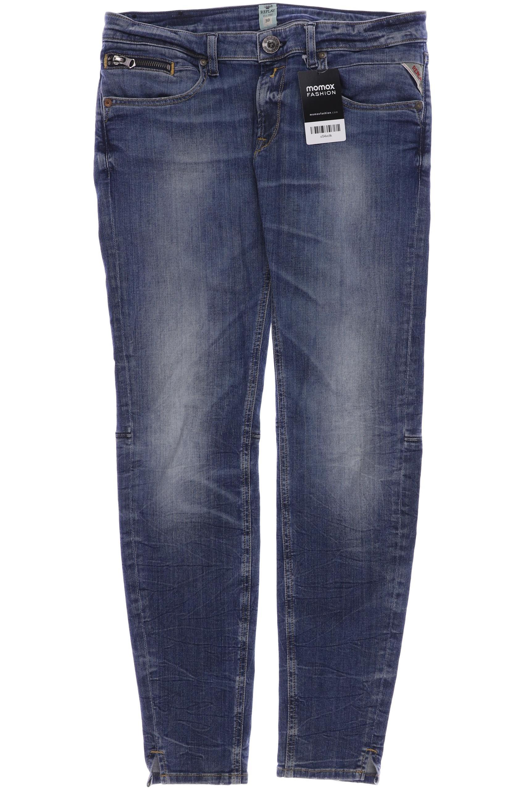 

Replay Damen Jeans, blau