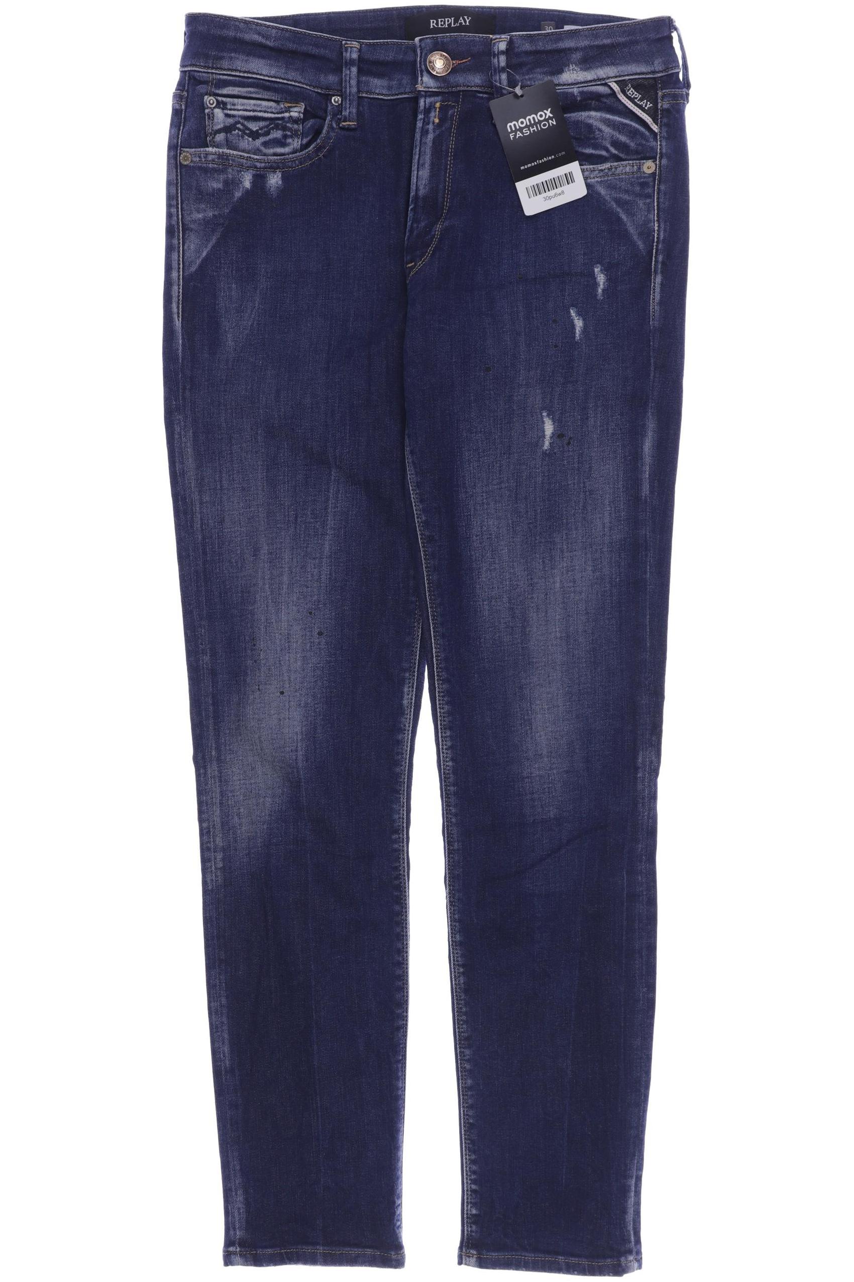 

Replay Damen Jeans, blau