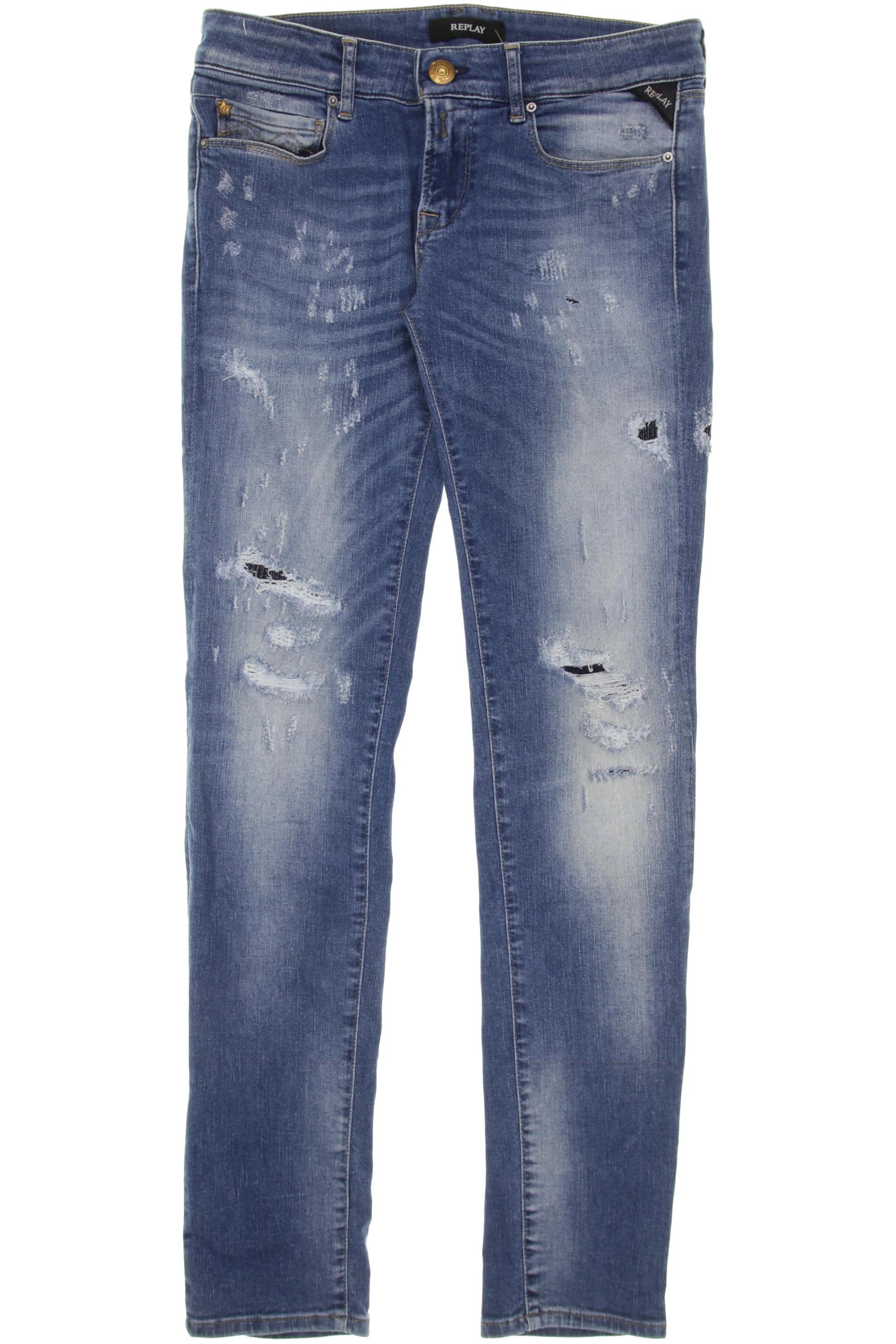 

Replay Damen Jeans, blau, Gr. 28