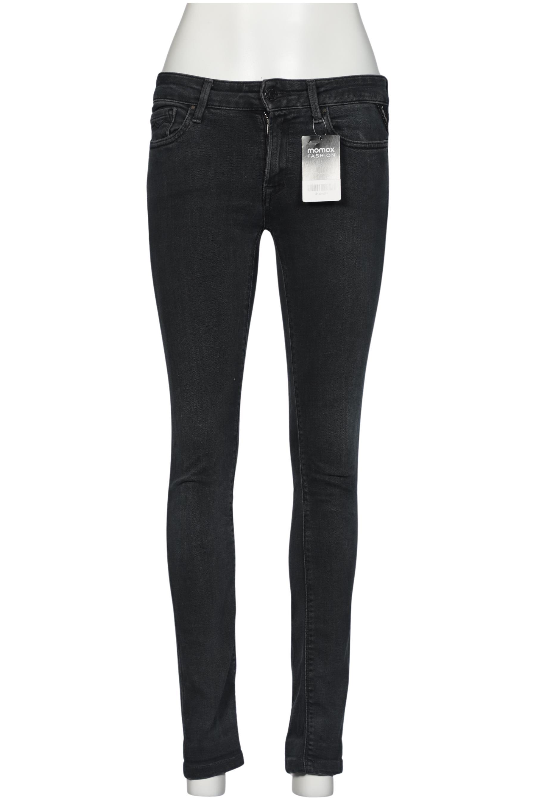 

Replay Damen Jeans, schwarz, Gr. 28