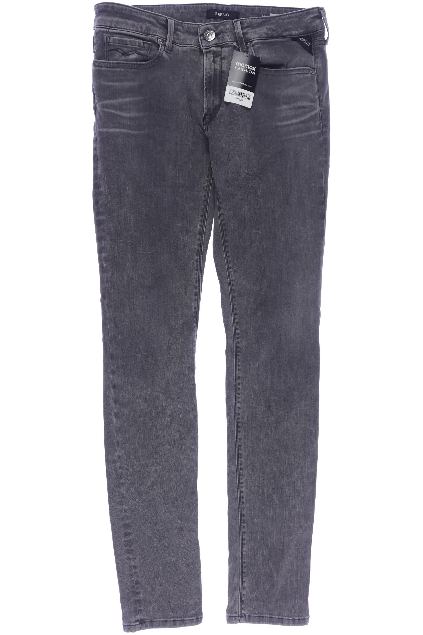 

Replay Damen Jeans, grau, Gr. 30