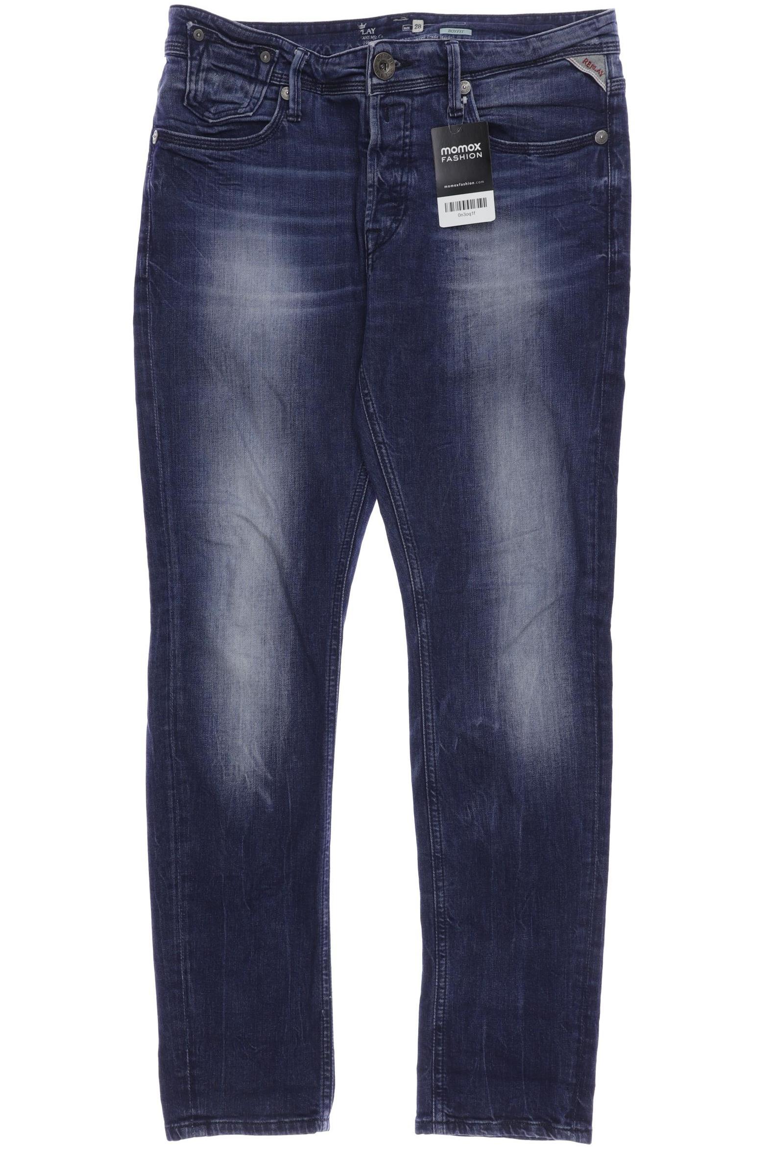 

Replay Damen Jeans, blau, Gr. 28