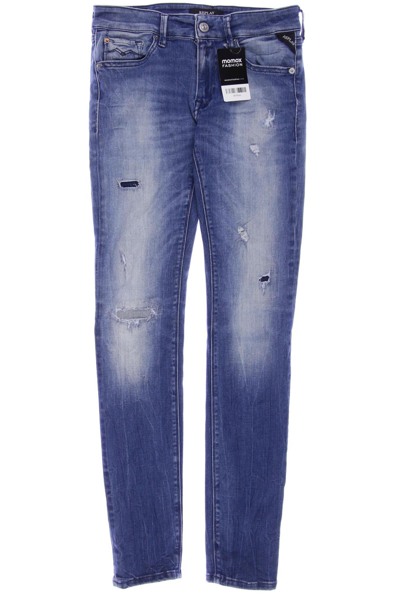 

Replay Damen Jeans, blau