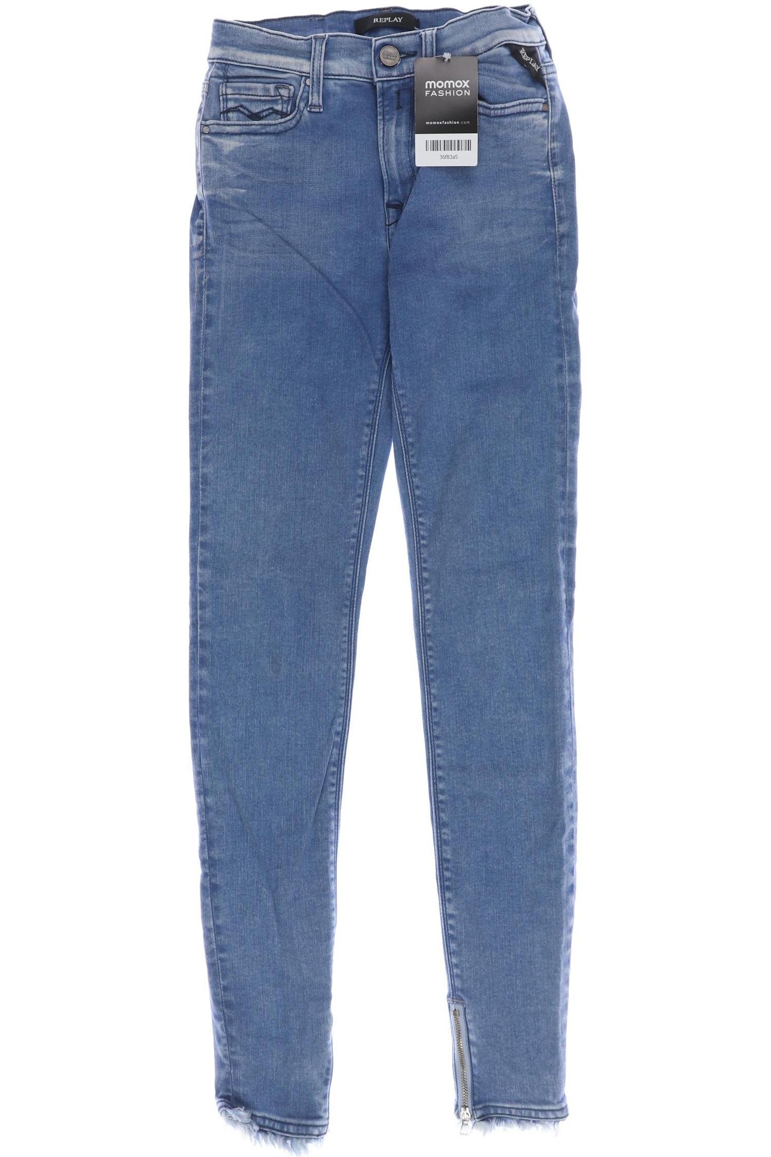 

Replay Damen Jeans, blau