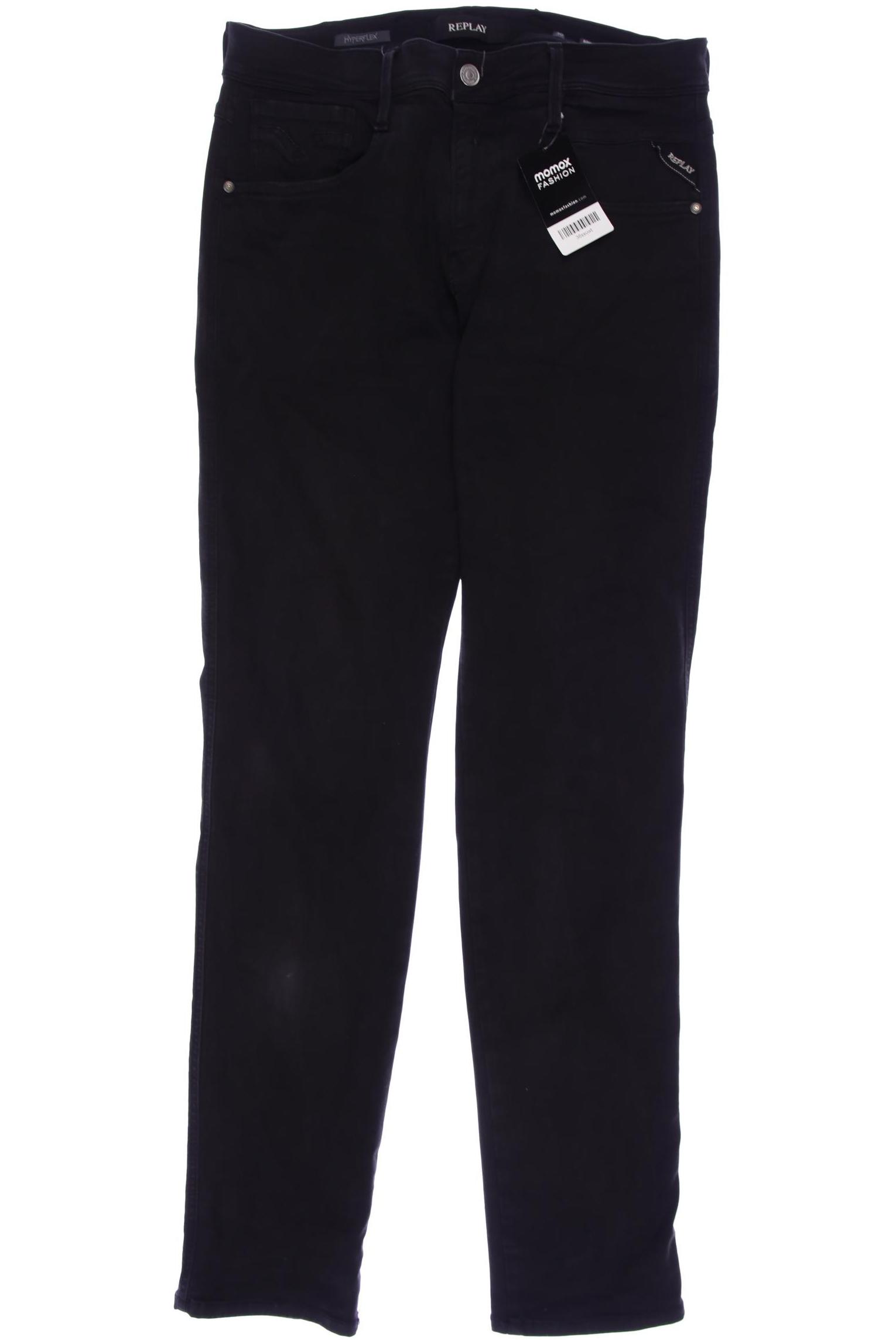 

Replay Damen Jeans, schwarz