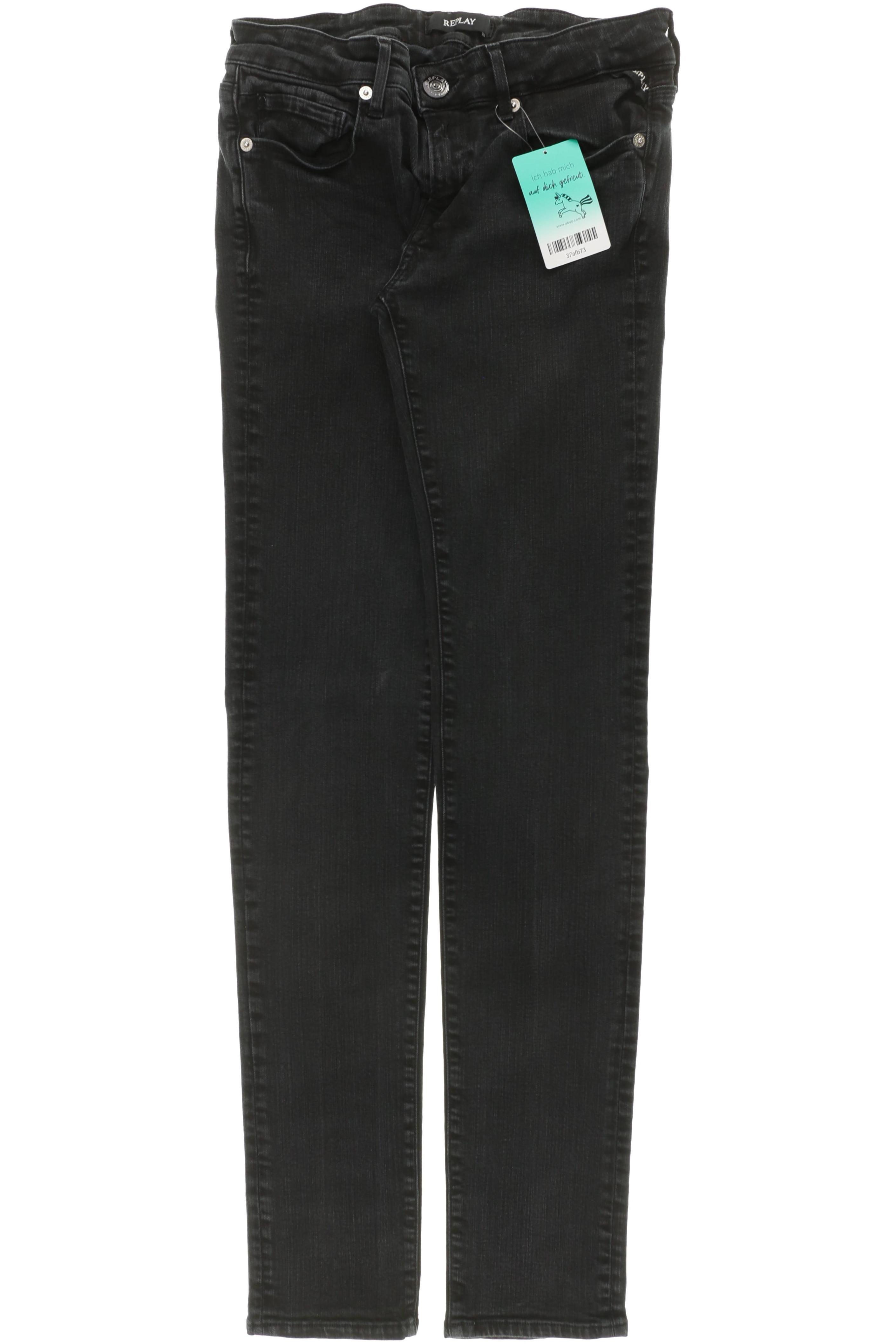 

Replay Damen Jeans, schwarz, Gr. 28