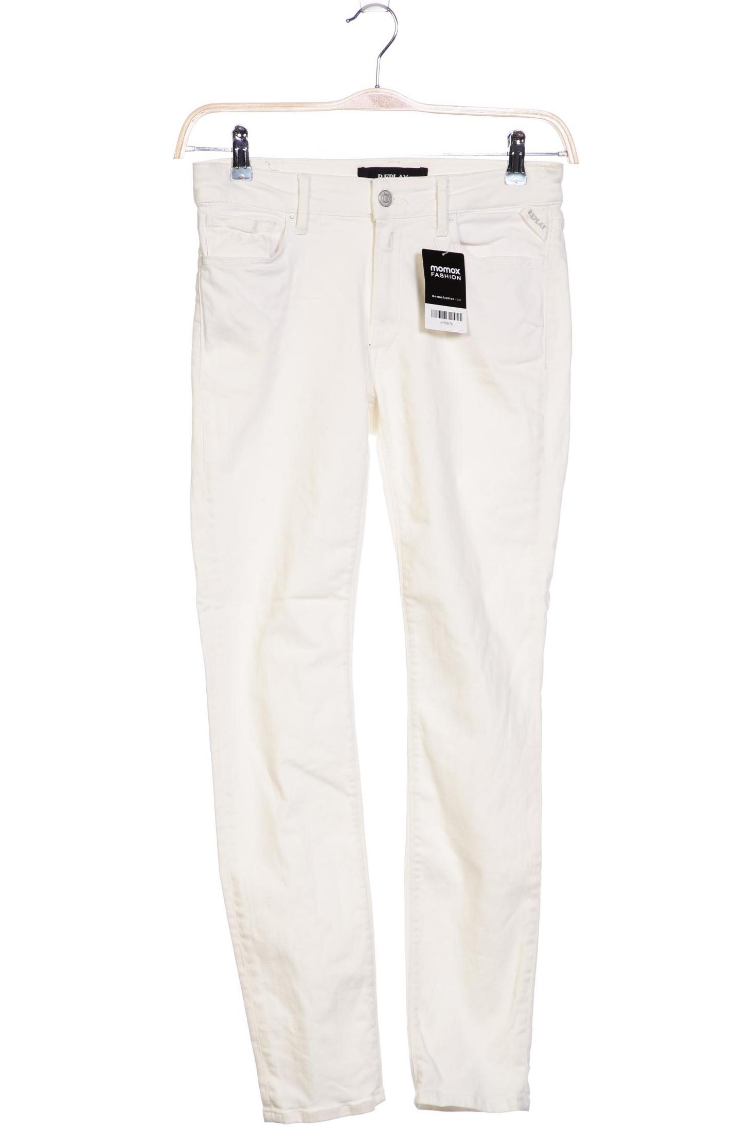 

Replay Damen Jeans, weiß, Gr. 30
