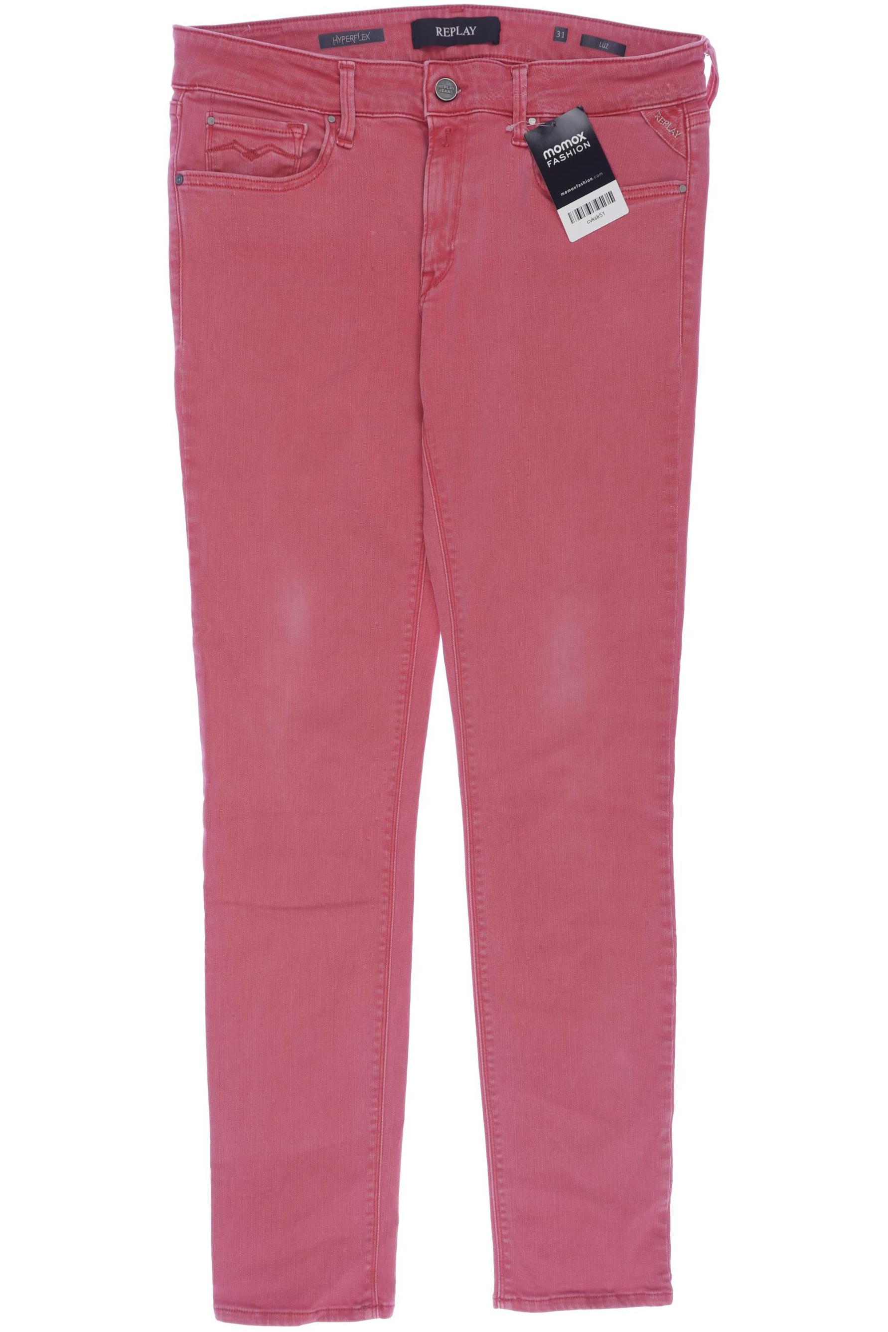 

Replay Damen Jeans, pink, Gr. 31