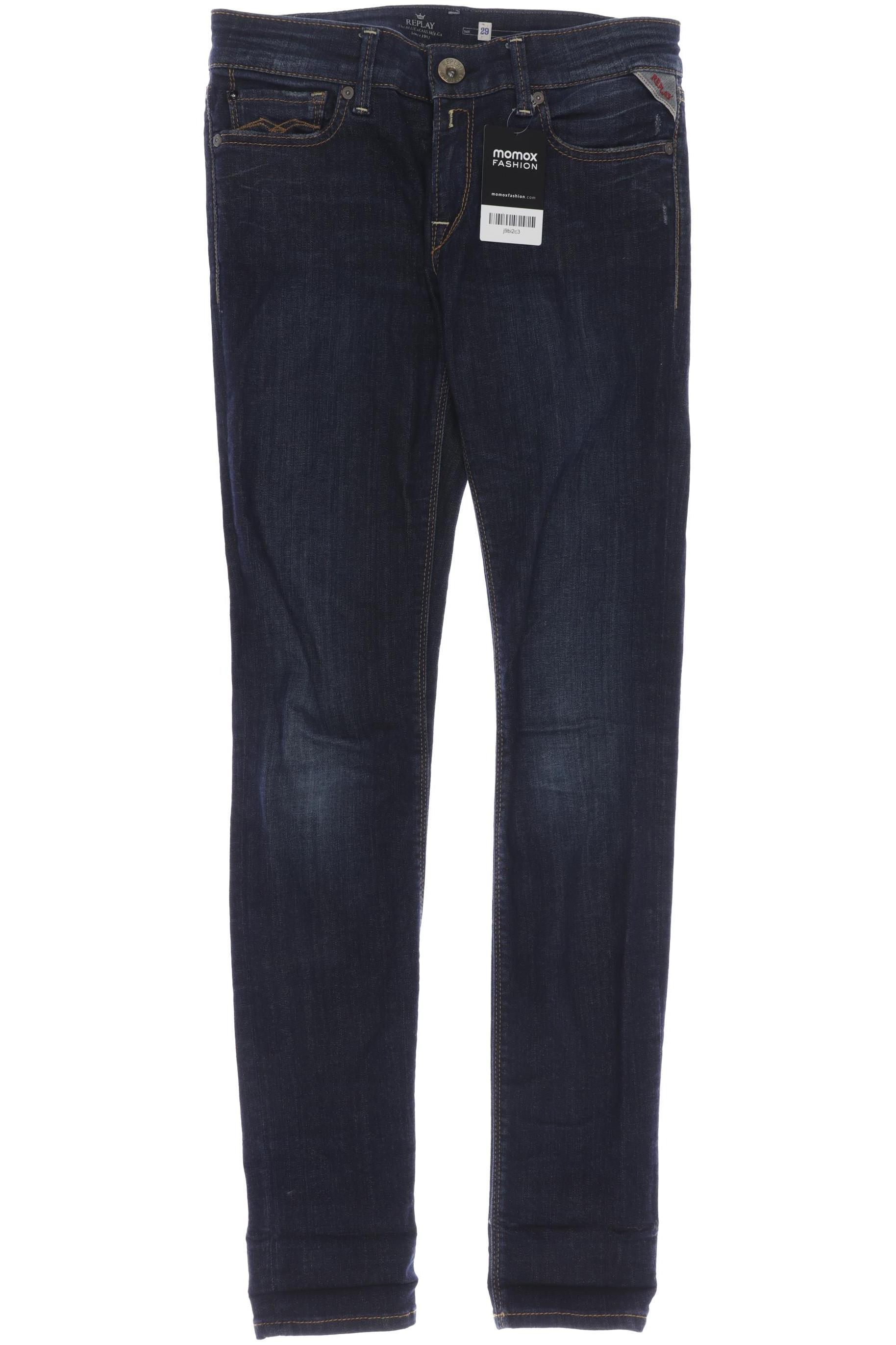 

Replay Damen Jeans, marineblau, Gr. 29