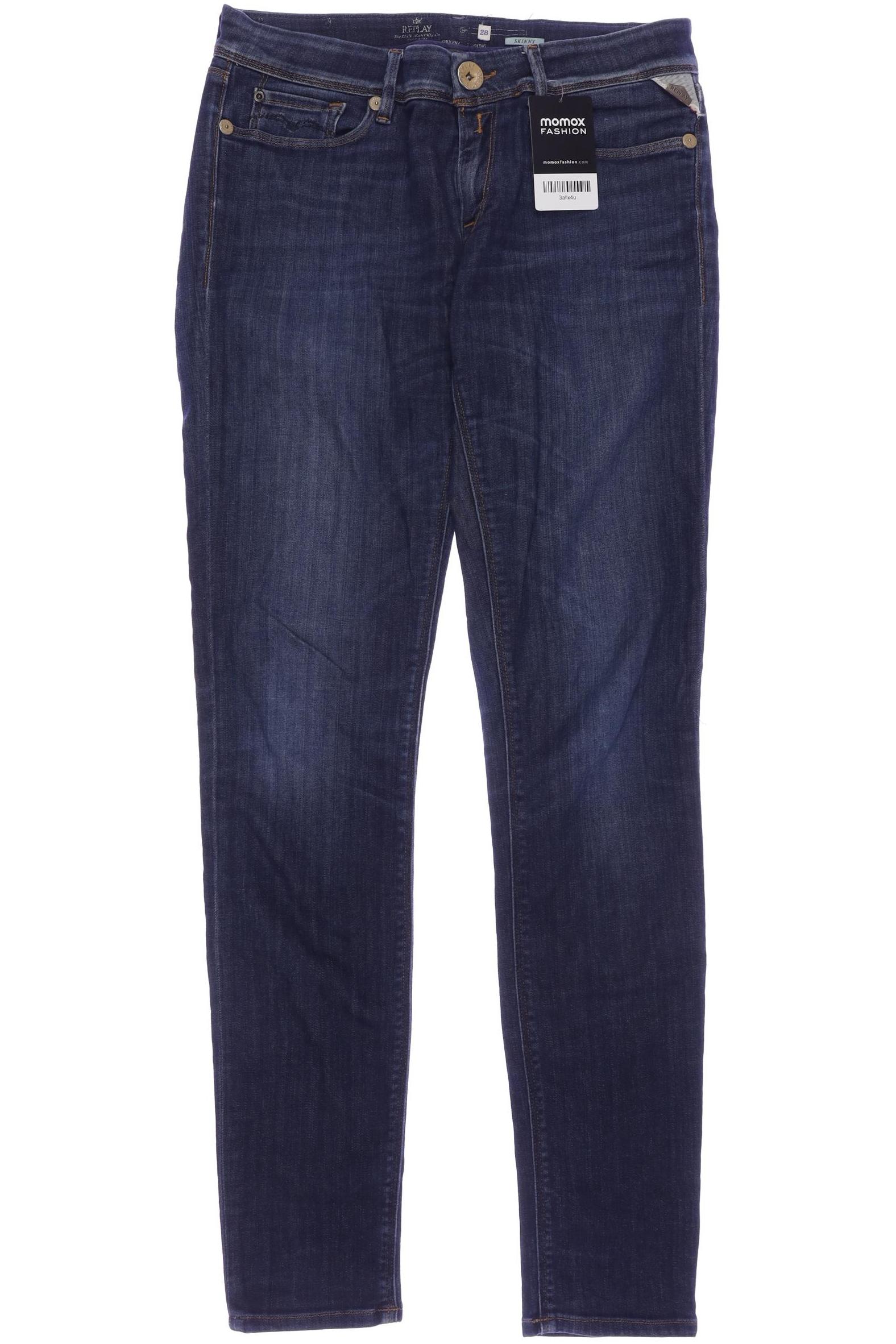 

Replay Damen Jeans, blau, Gr. 28