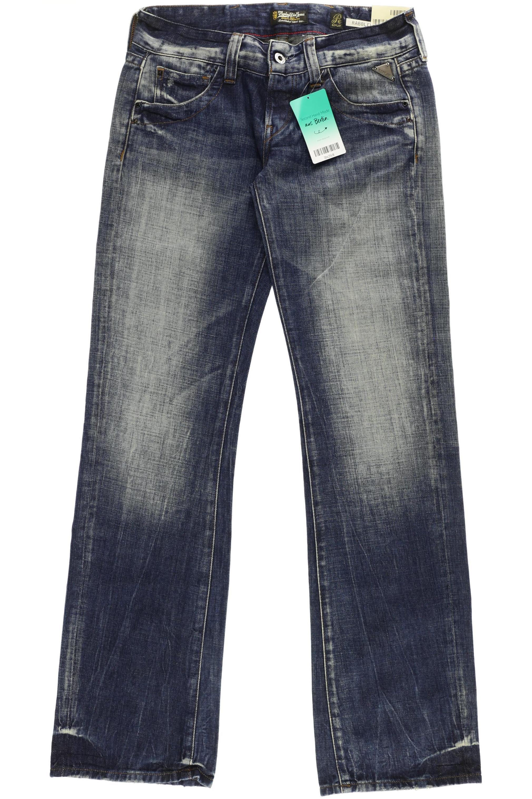 

Replay Damen Jeans, blau, Gr. 27