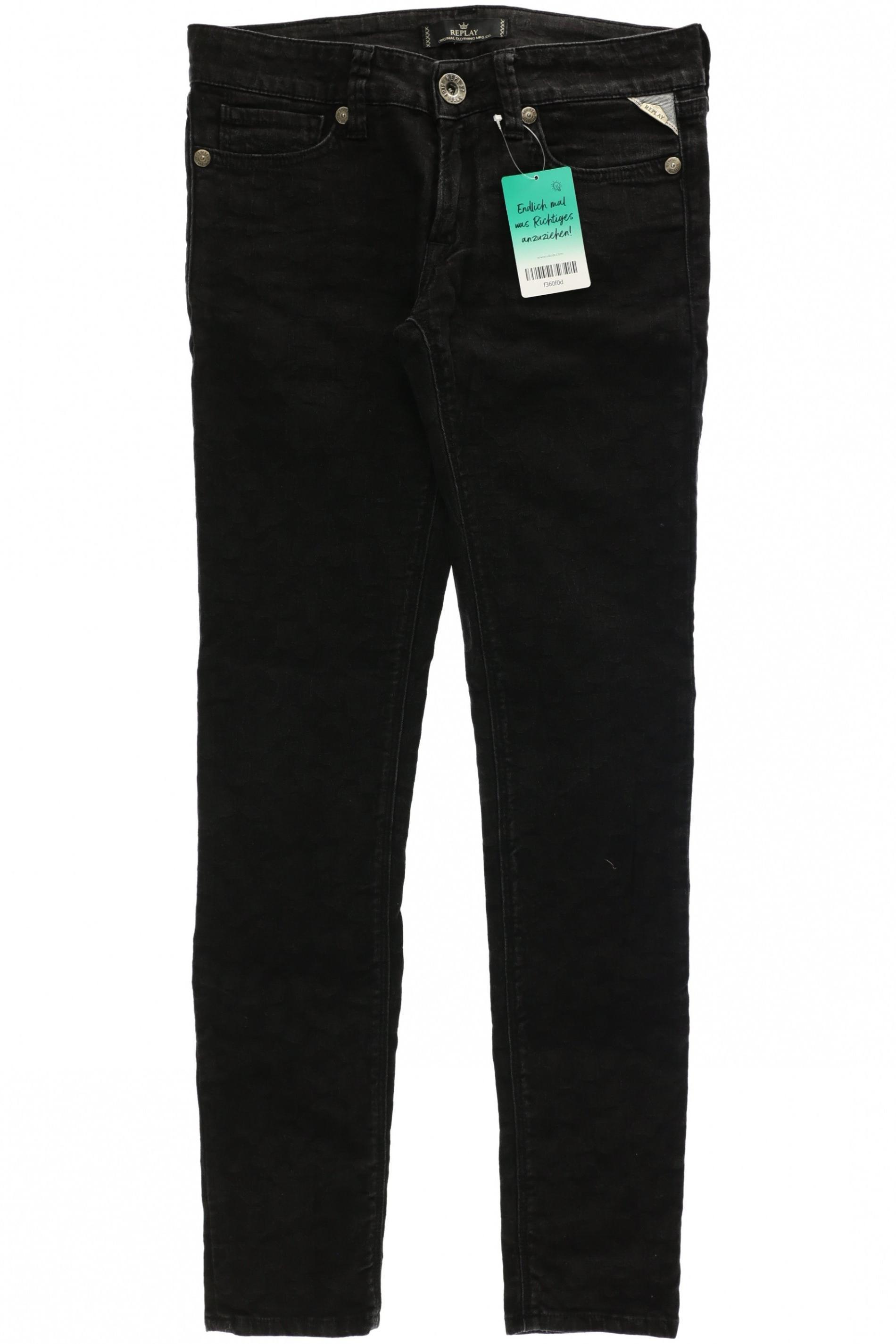 

Replay Damen Jeans, schwarz, Gr. 29