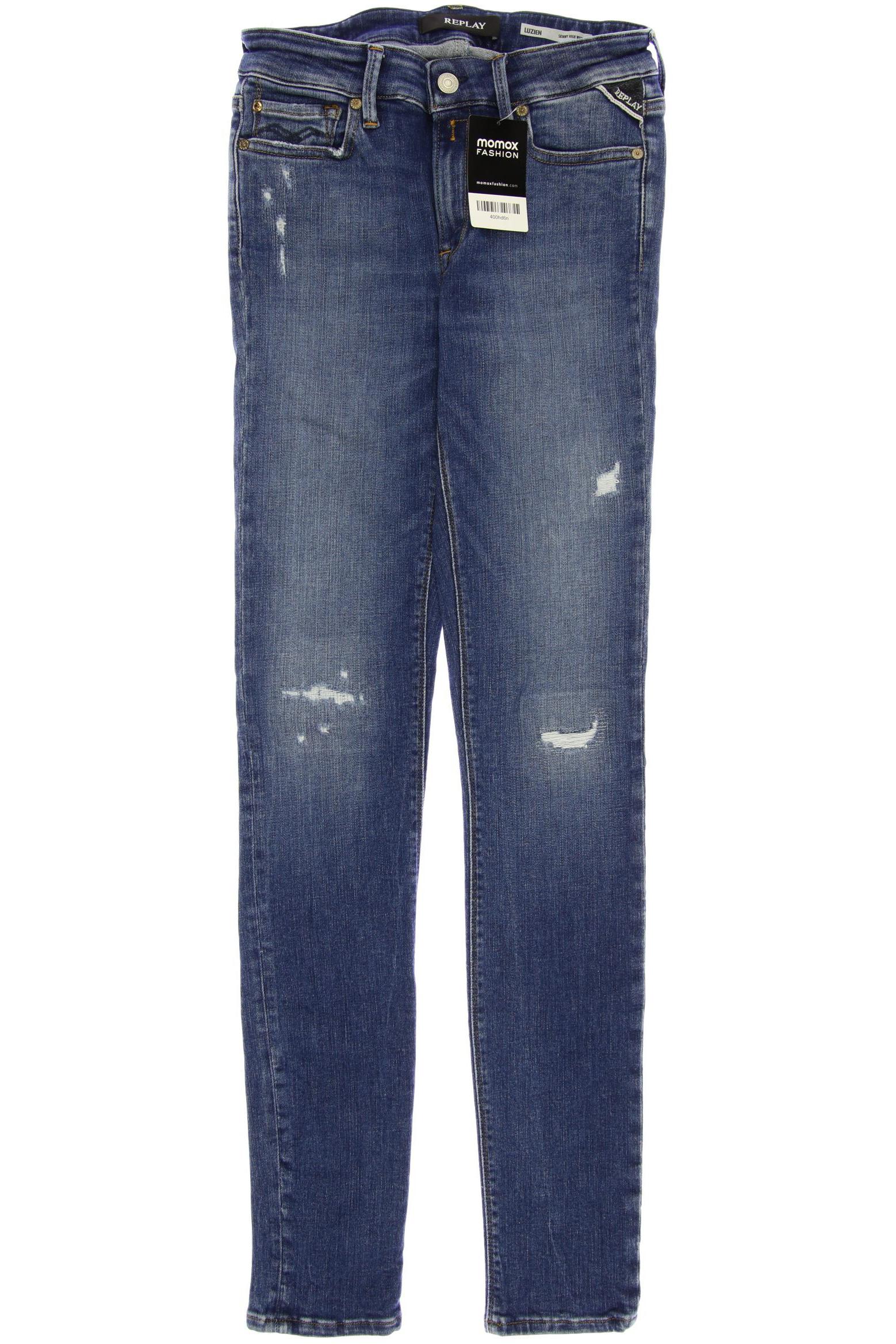 

Replay Damen Jeans, blau, Gr. 24