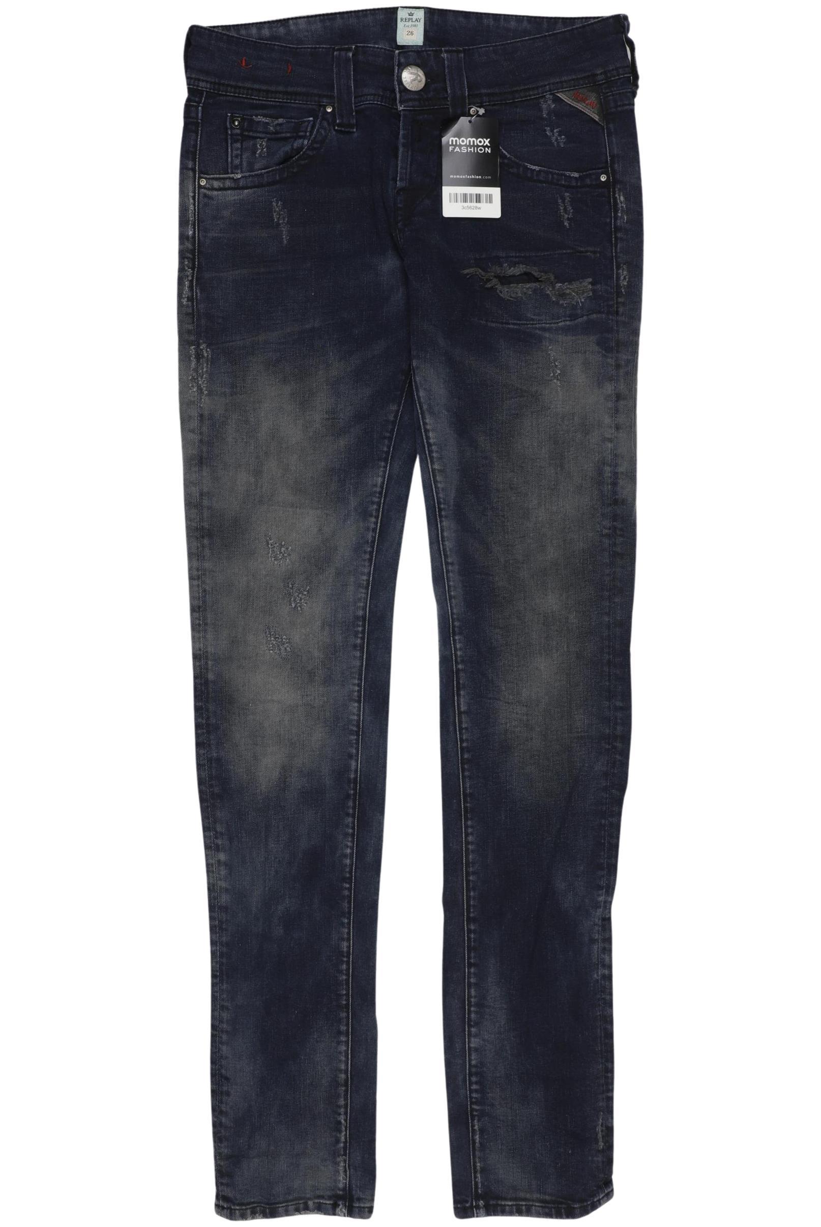 

Replay Damen Jeans, marineblau, Gr. 26