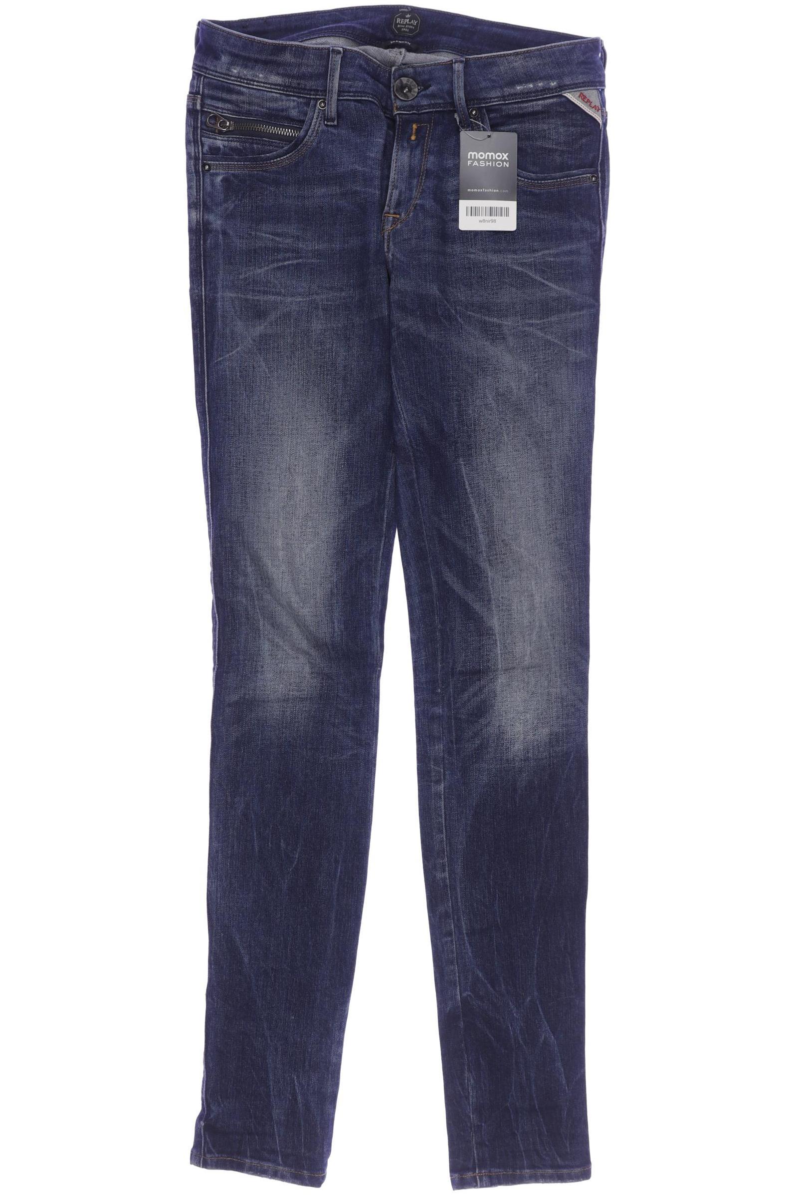 

Replay Damen Jeans, blau, Gr. 28