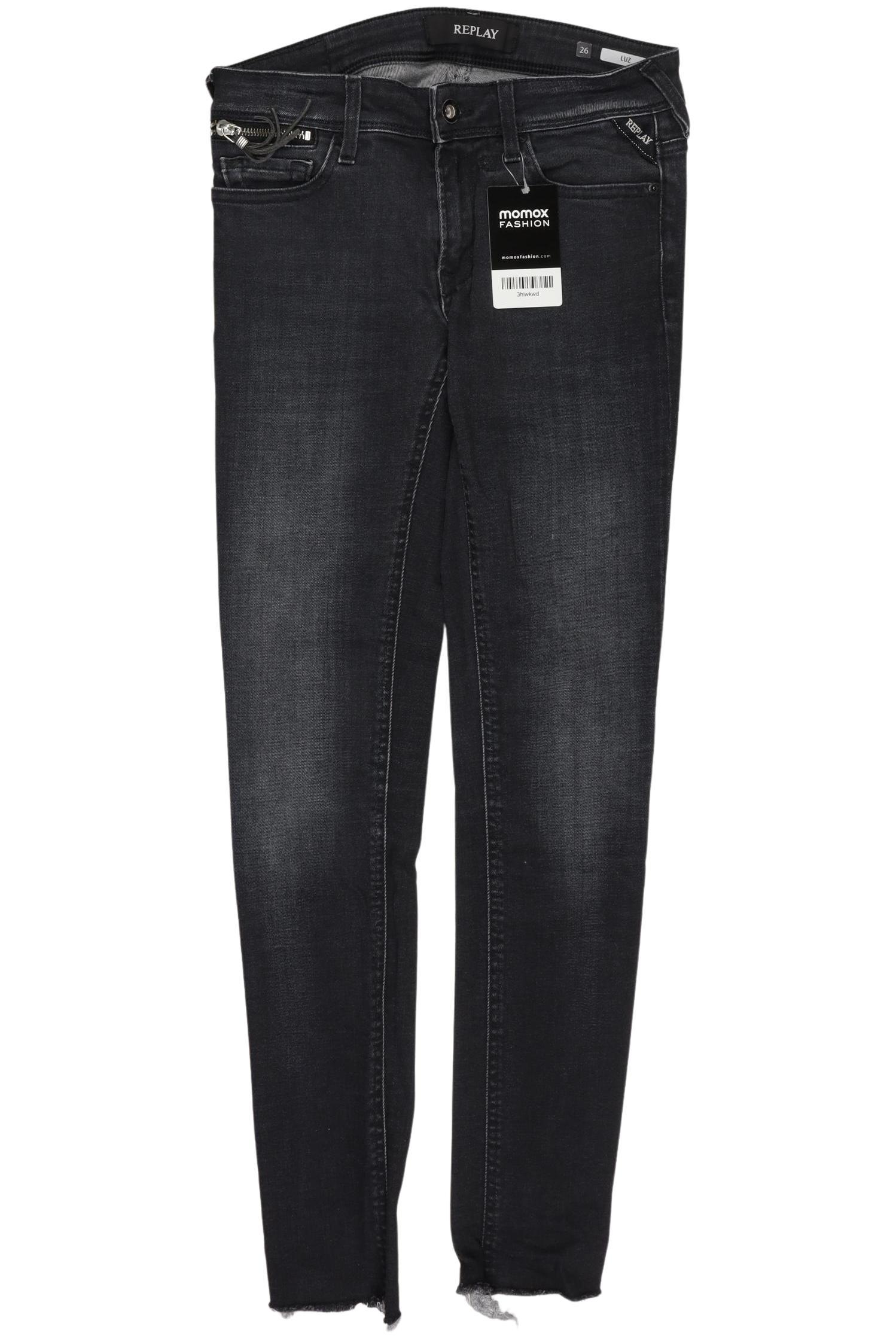 

Replay Damen Jeans, grau, Gr. 26