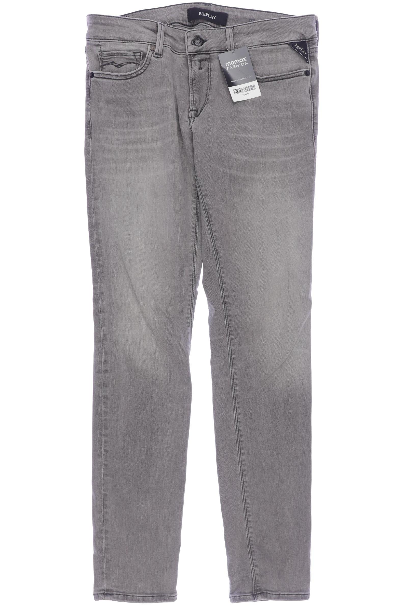 

Replay Damen Jeans, grau, Gr. 29