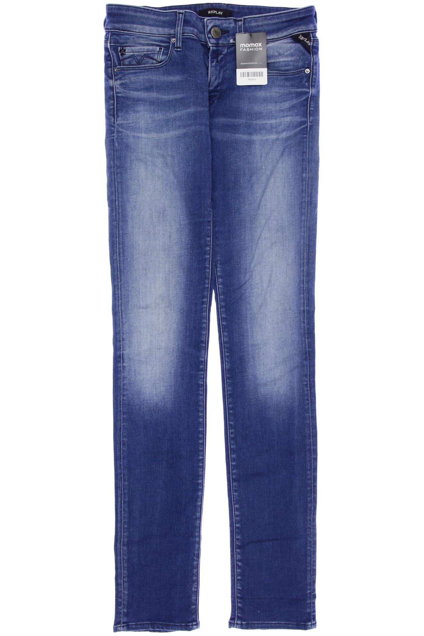 

Replay Damen Jeans, marineblau, Gr. 25