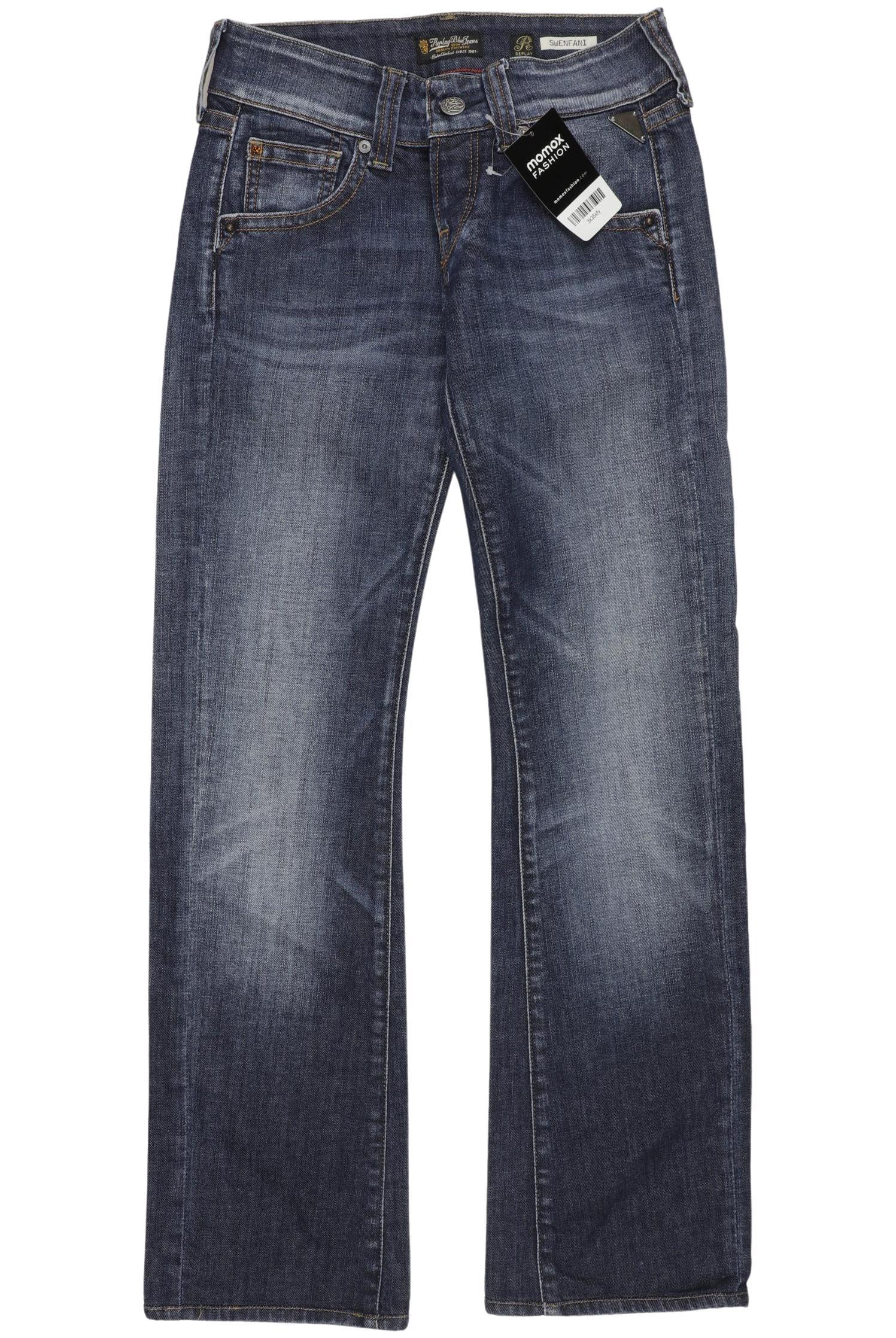 

Replay Damen Jeans, blau, Gr. 25