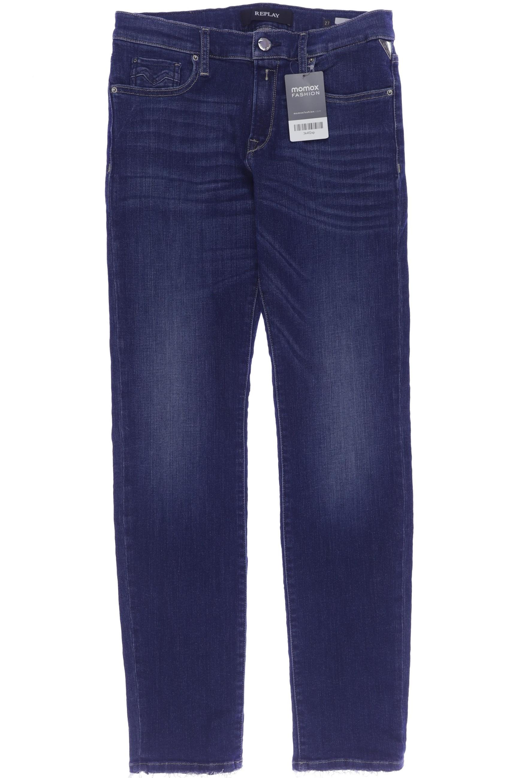 

Replay Damen Jeans, marineblau, Gr. 27