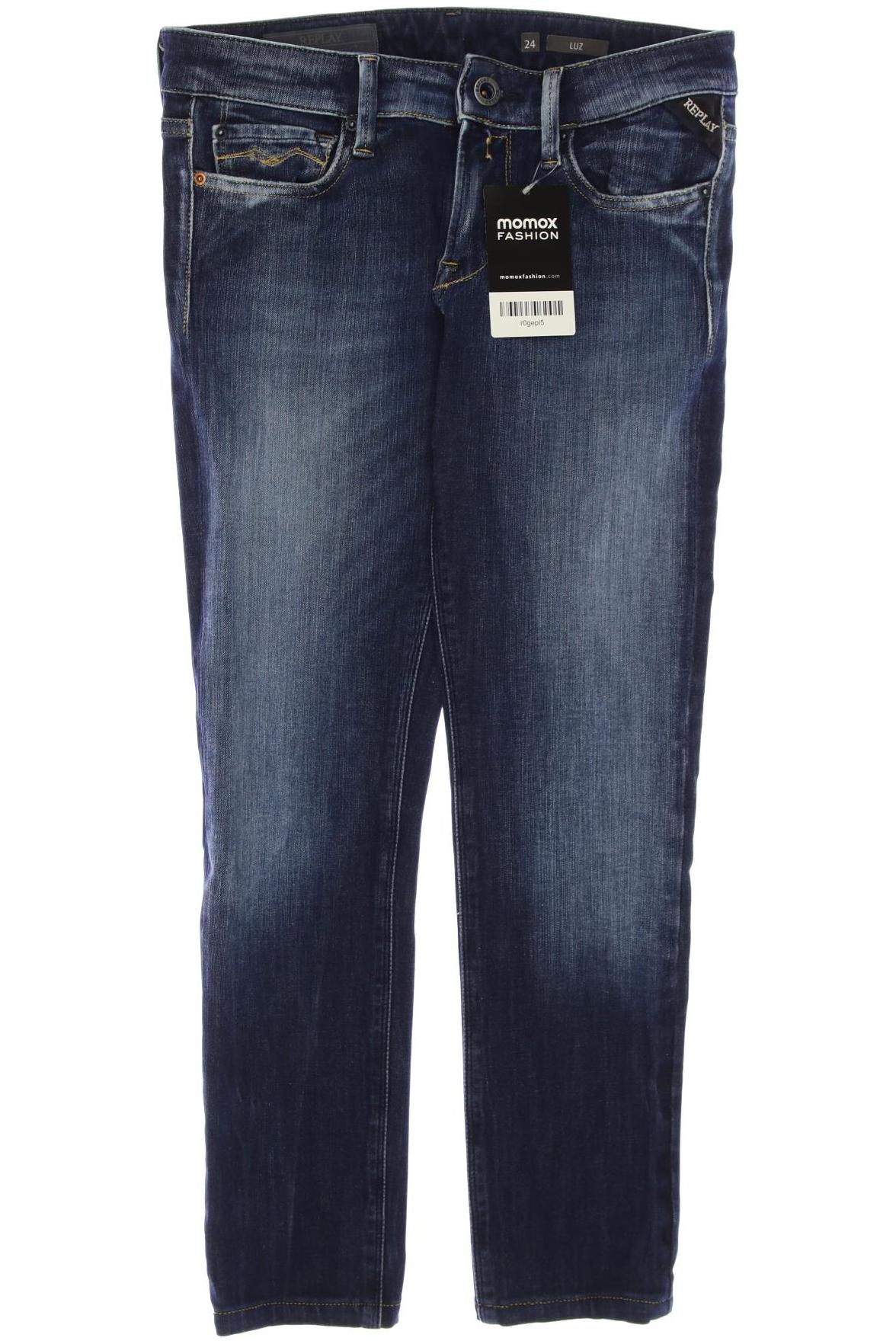 

Replay Damen Jeans, blau, Gr. 24