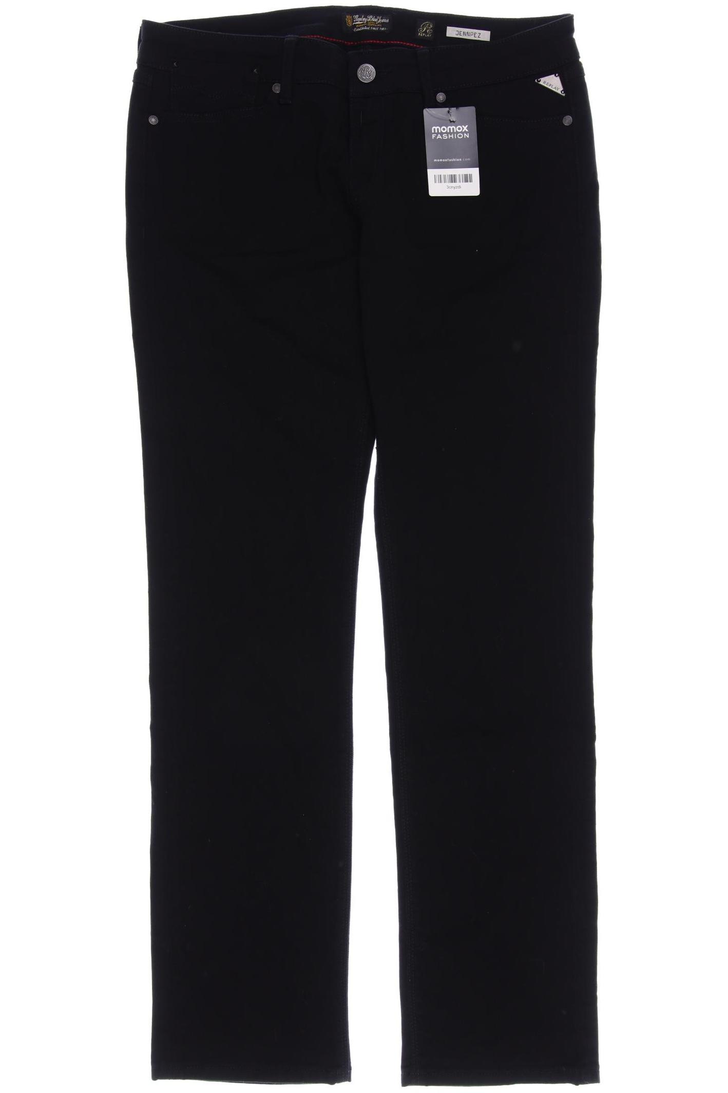 

Replay Damen Jeans, schwarz
