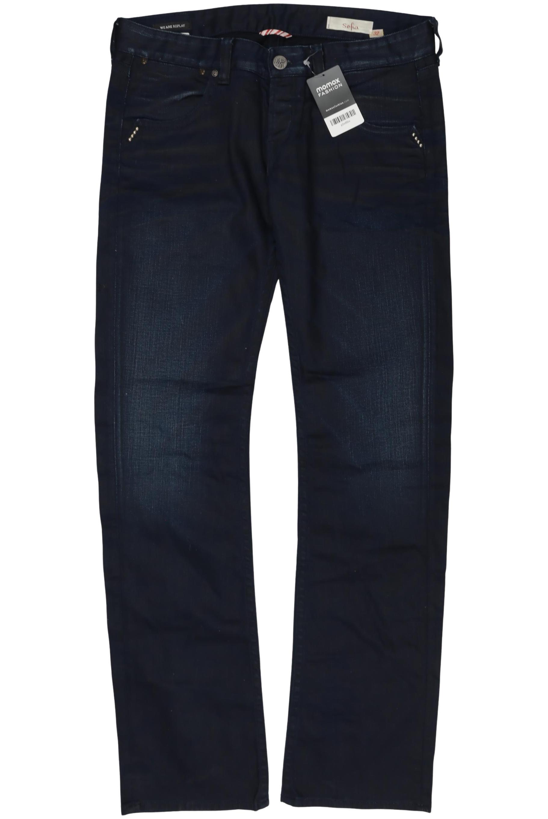 

Replay Damen Jeans, marineblau, Gr. 32