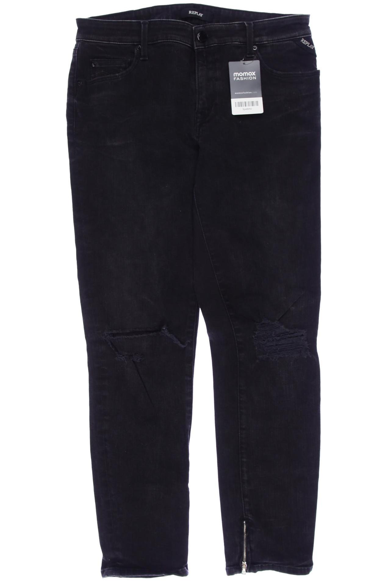 

Replay Damen Jeans, grau, Gr. 29