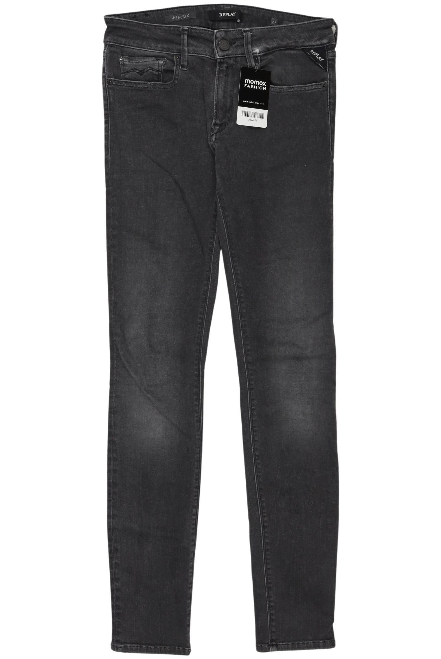 

Replay Damen Jeans, grau, Gr. 27