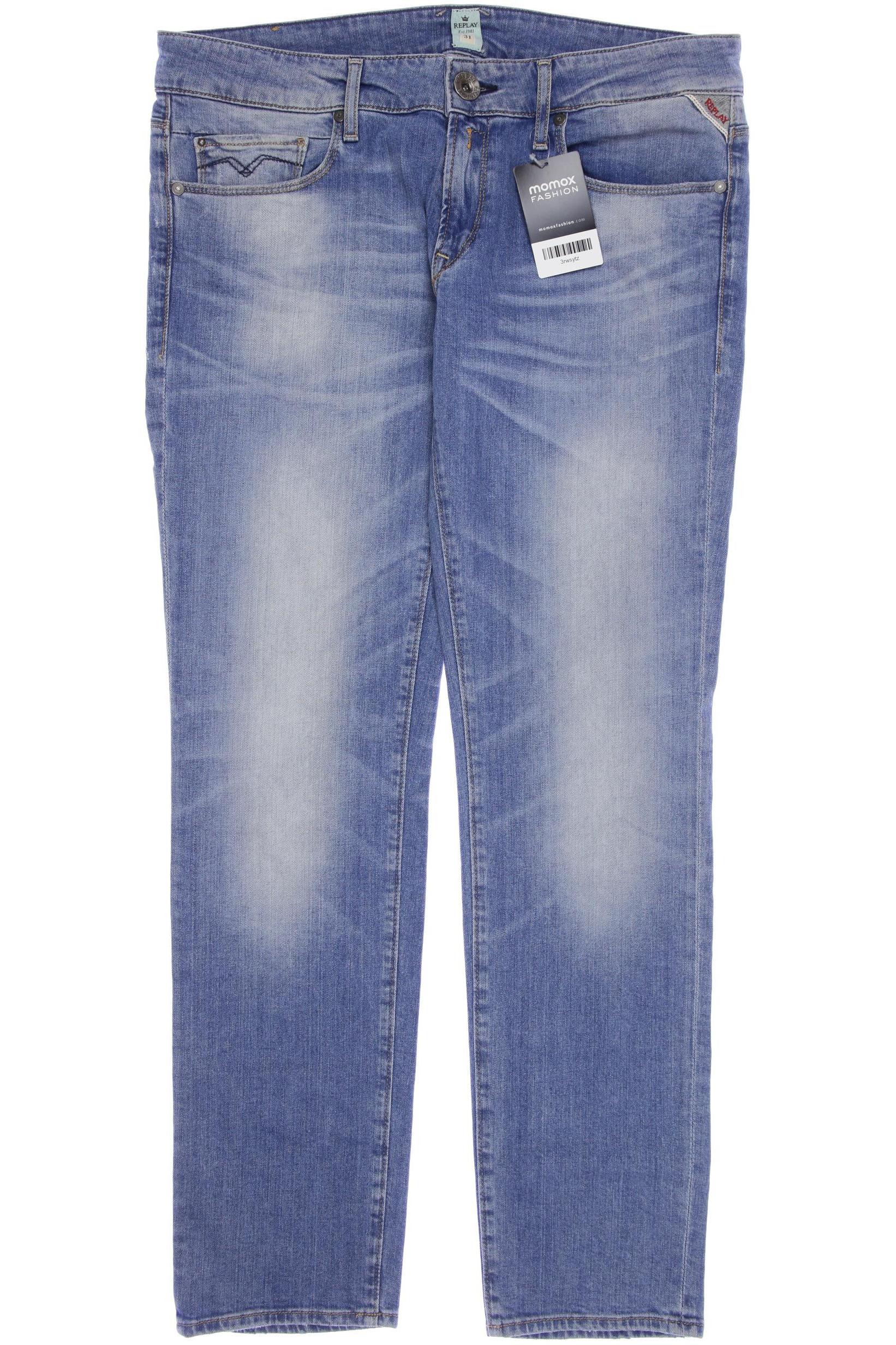 

Replay Damen Jeans, blau, Gr. 31
