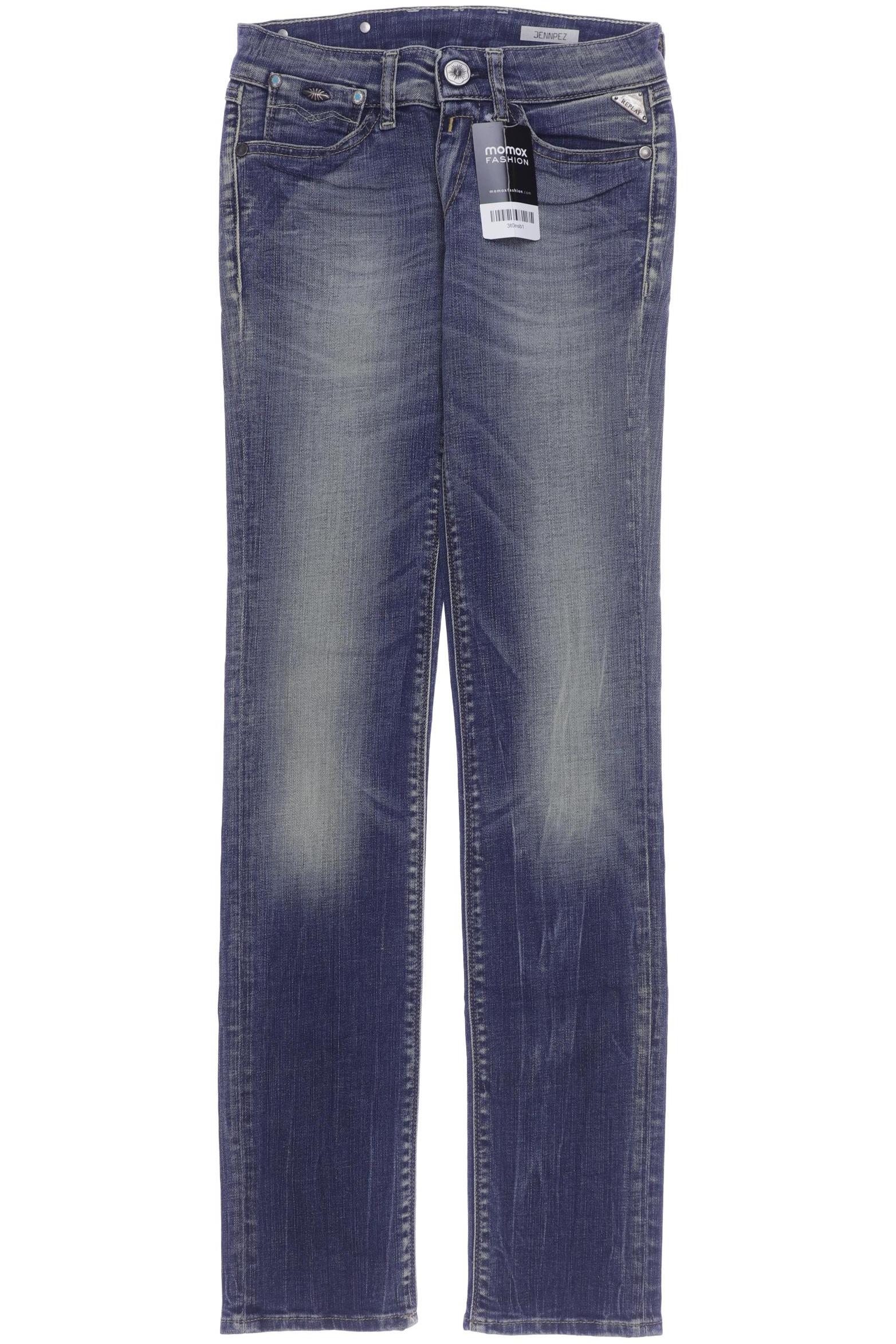 

Replay Damen Jeans, marineblau, Gr. 24