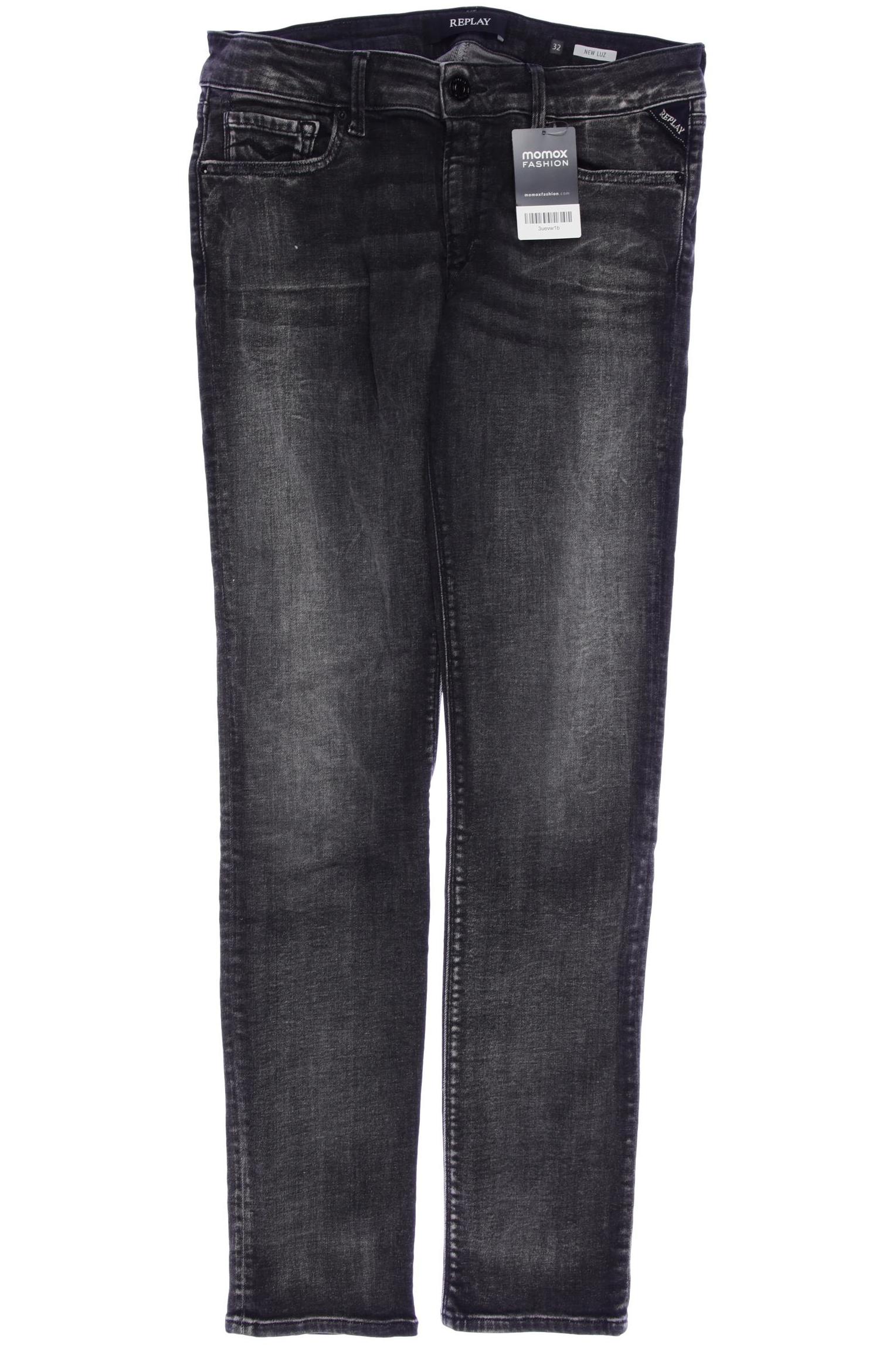 

Replay Damen Jeans, grau, Gr. 32