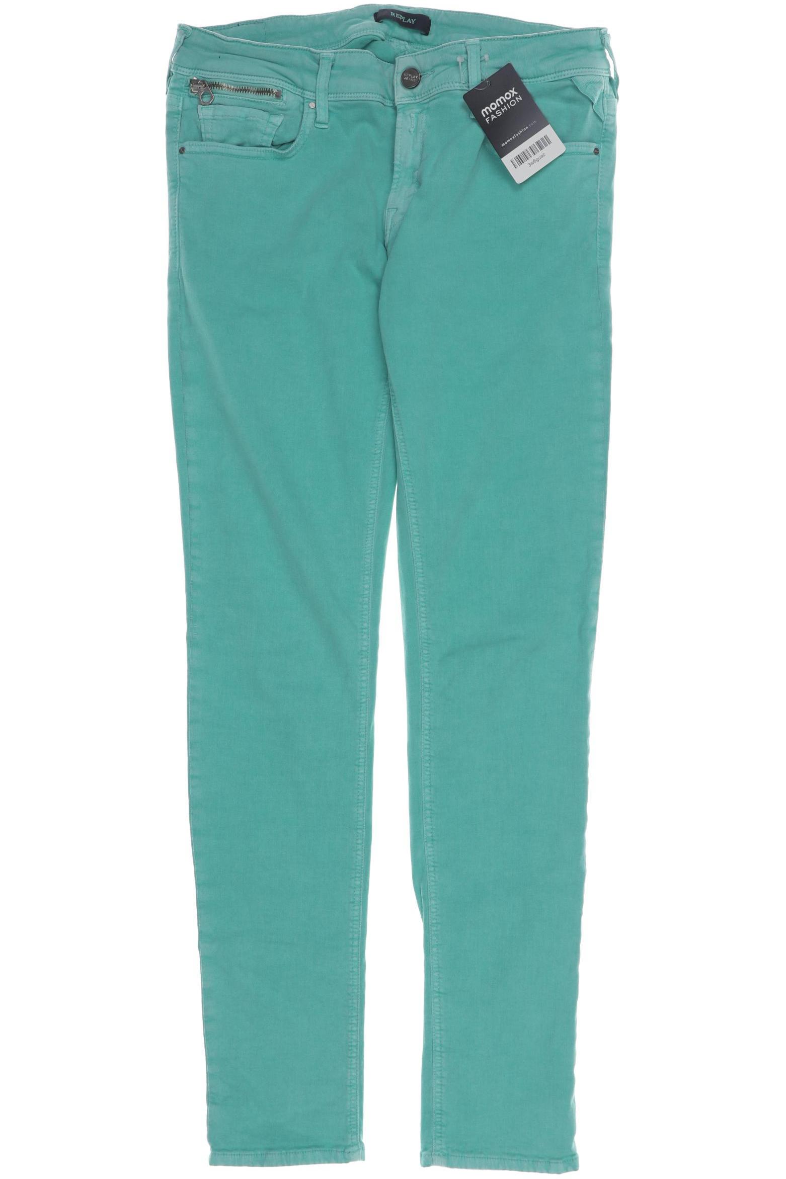 

Replay Damen Jeans, grün