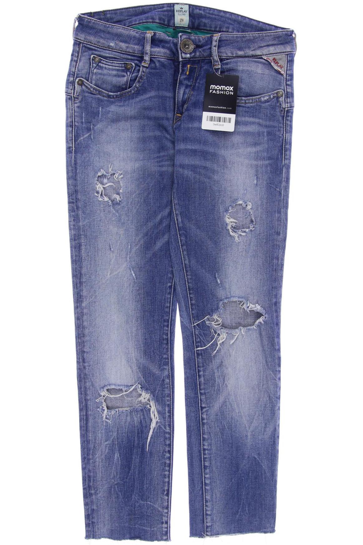 

Replay Damen Jeans, blau, Gr. 26