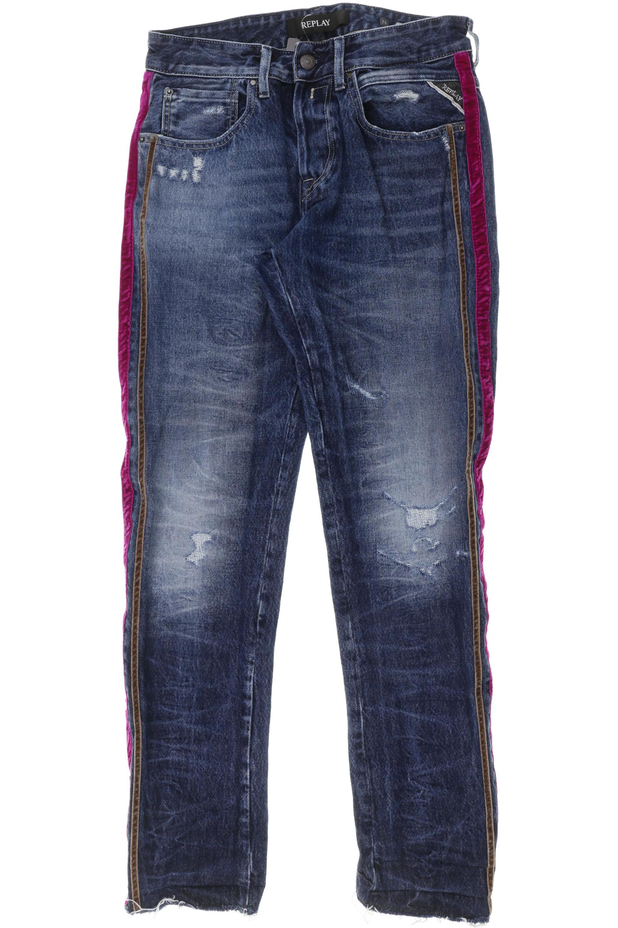 

Replay Damen Jeans, blau, Gr. 26