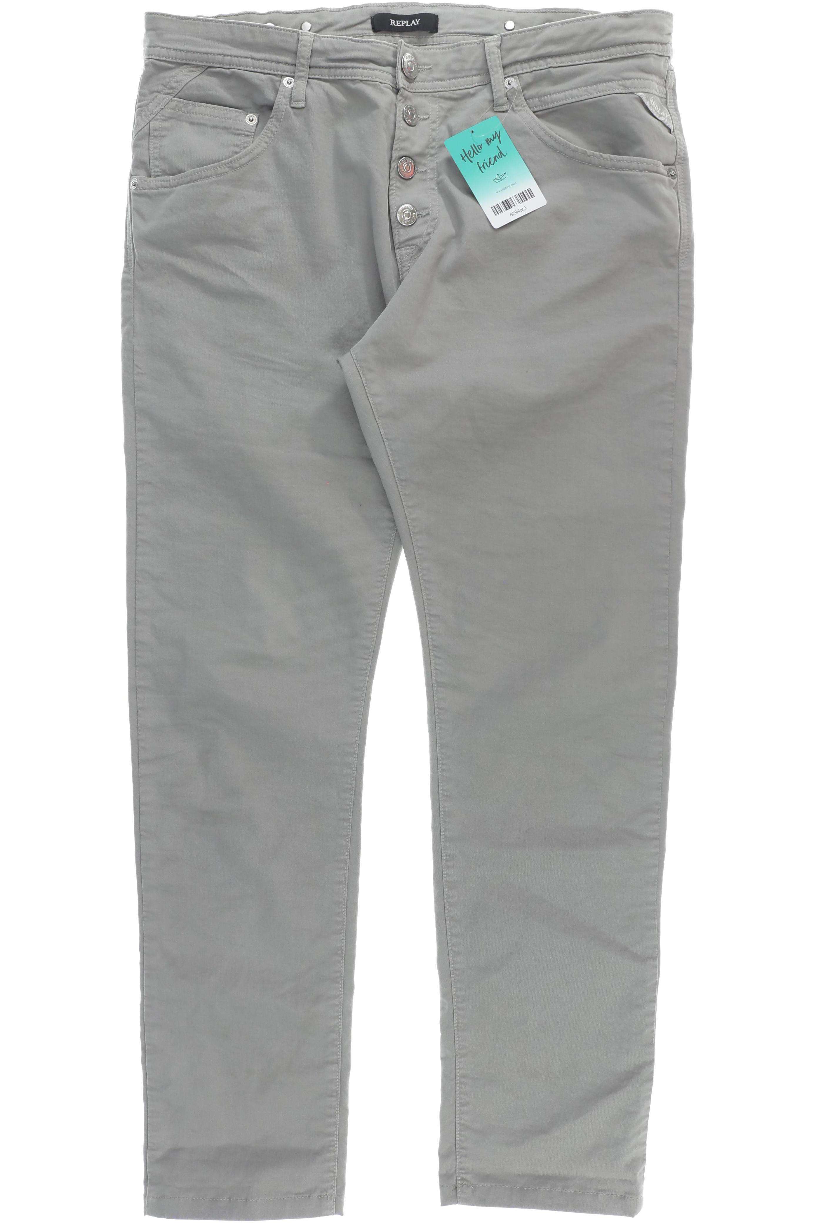 

Replay Damen Jeans, grau, Gr. 30