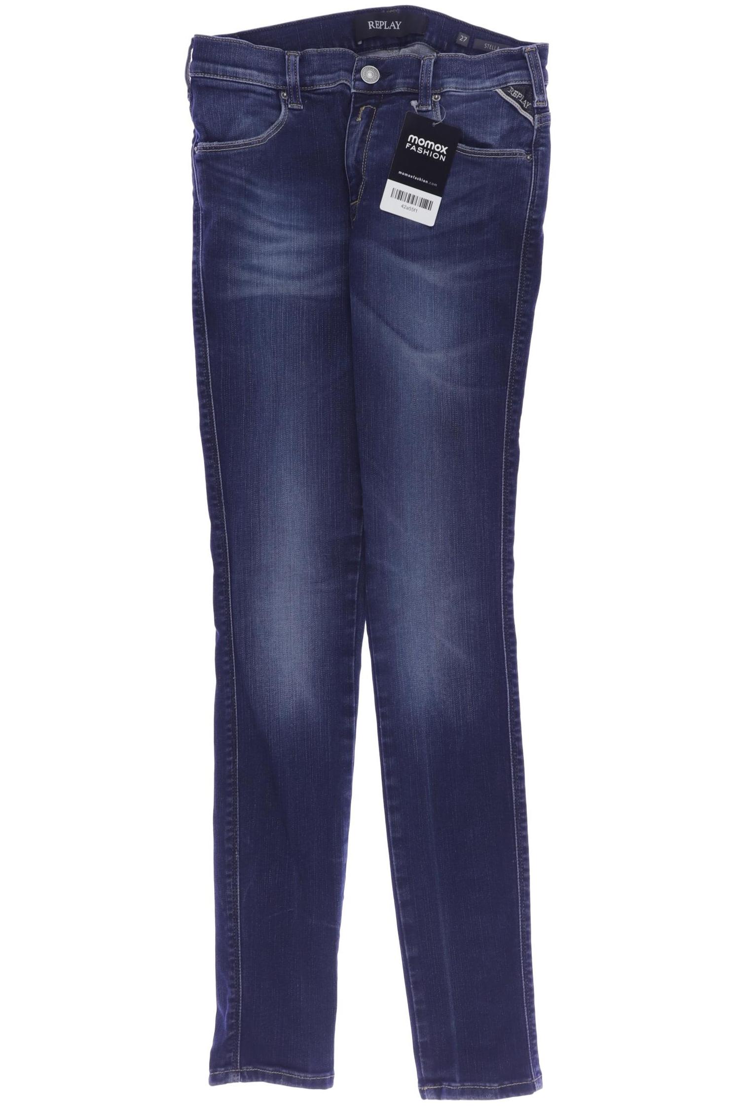 

Replay Damen Jeans, marineblau, Gr. 27