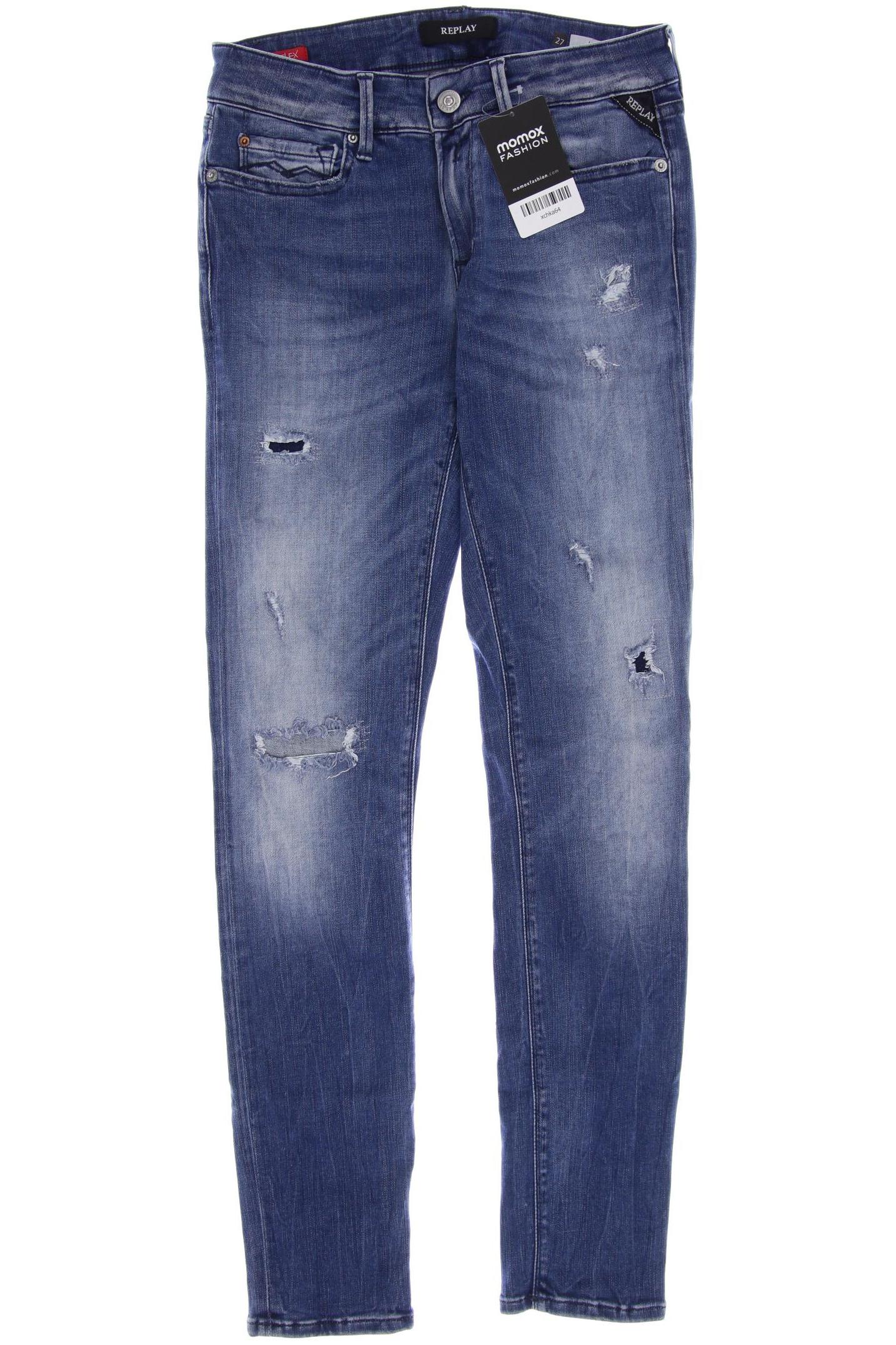 

Replay Damen Jeans, blau