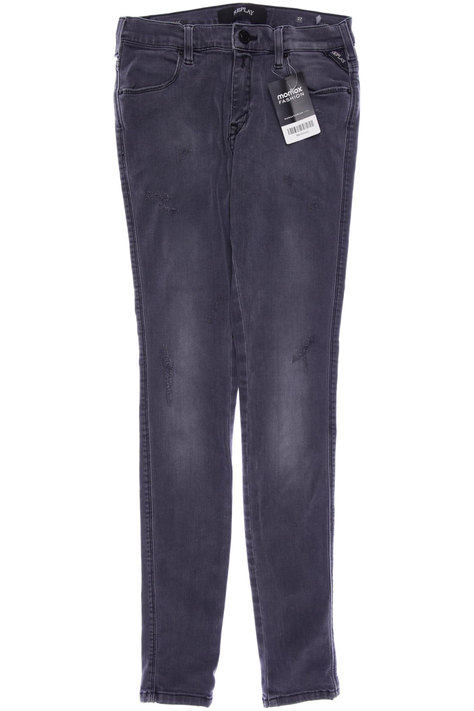 

Replay Damen Jeans, grau