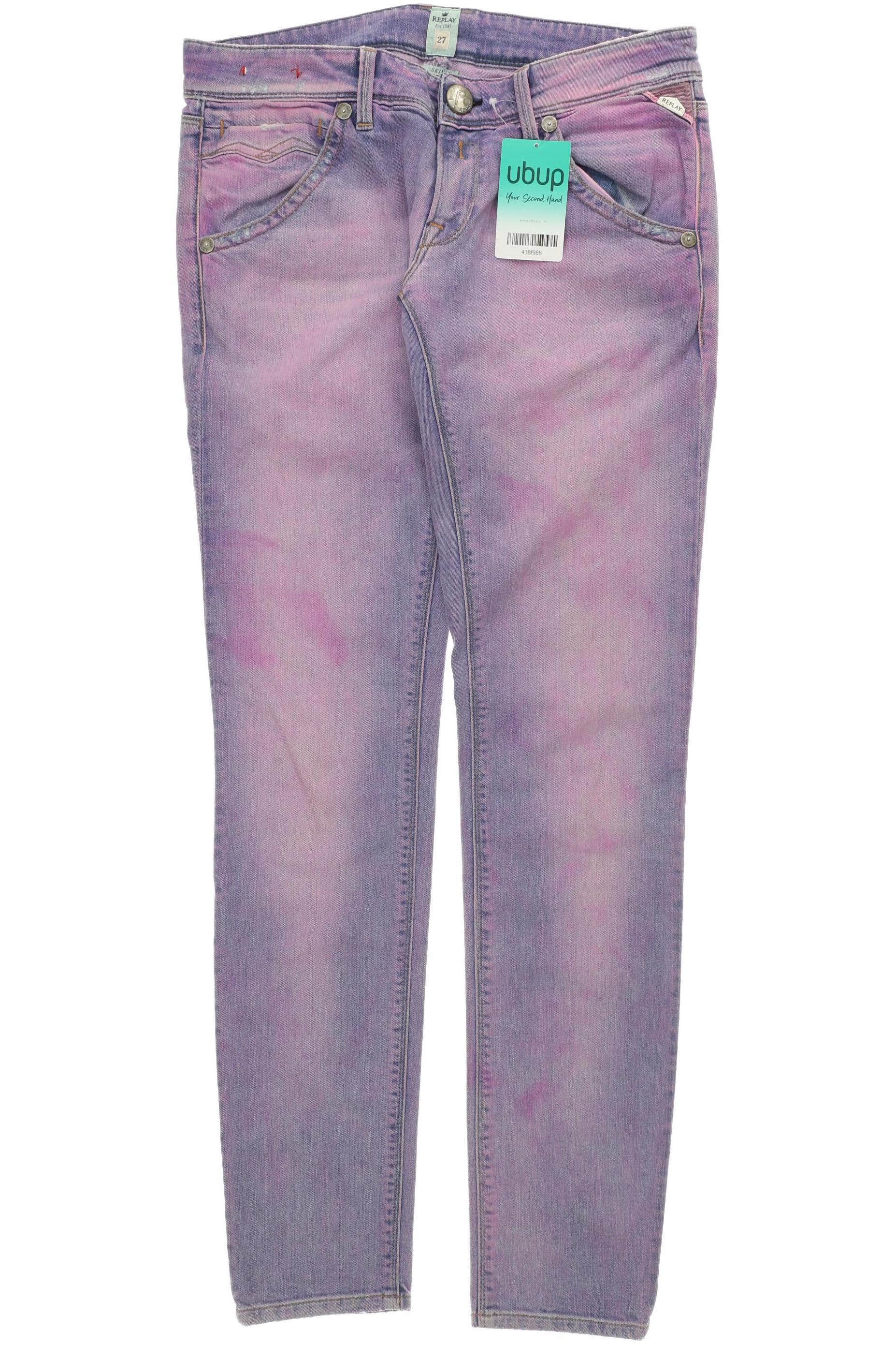 Thumbnail - Replay Damen Jeans, lila, Gr. 27