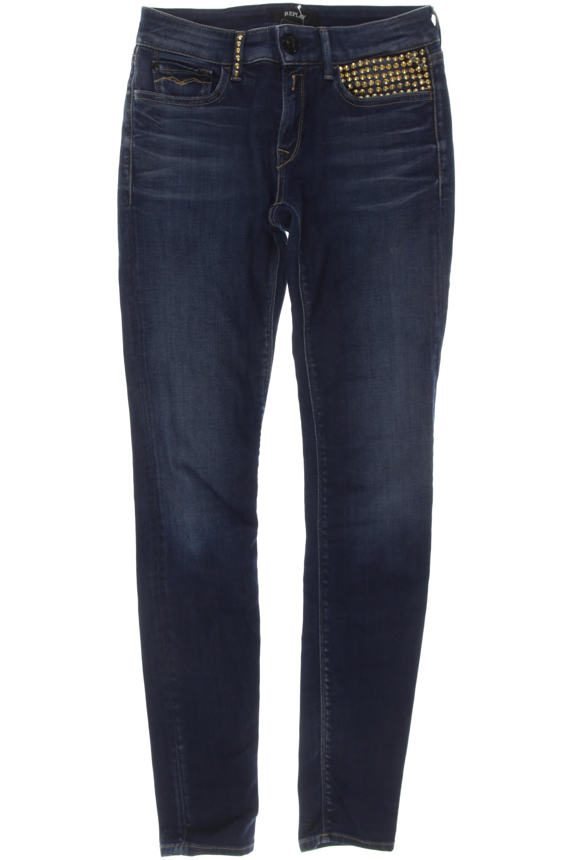 

Replay Damen Jeans, blau, Gr. 27